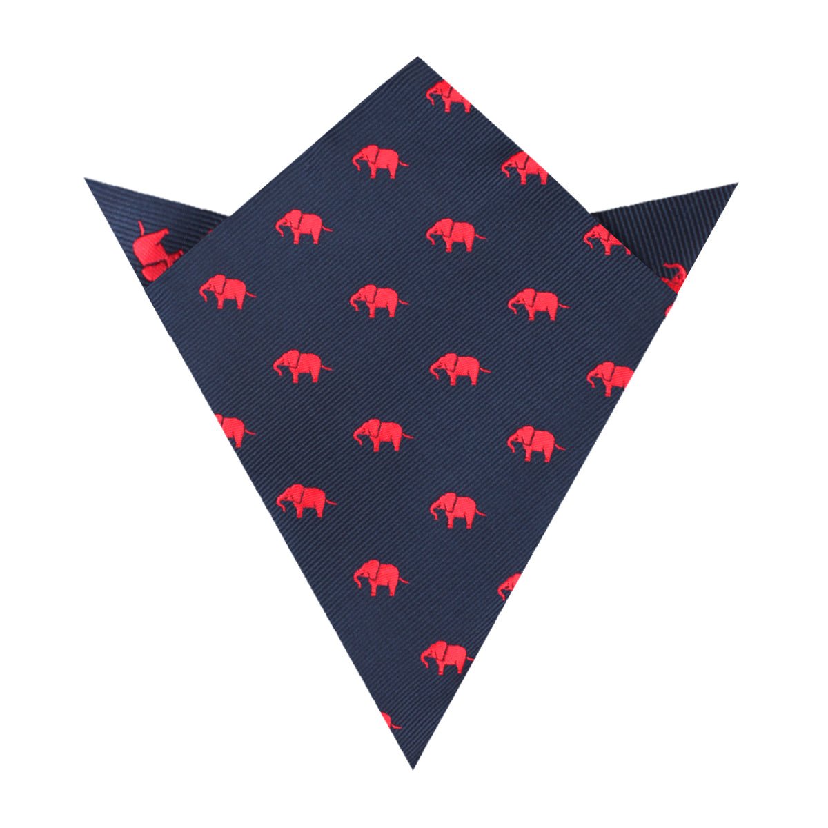 Pink Elephant Pocket Square