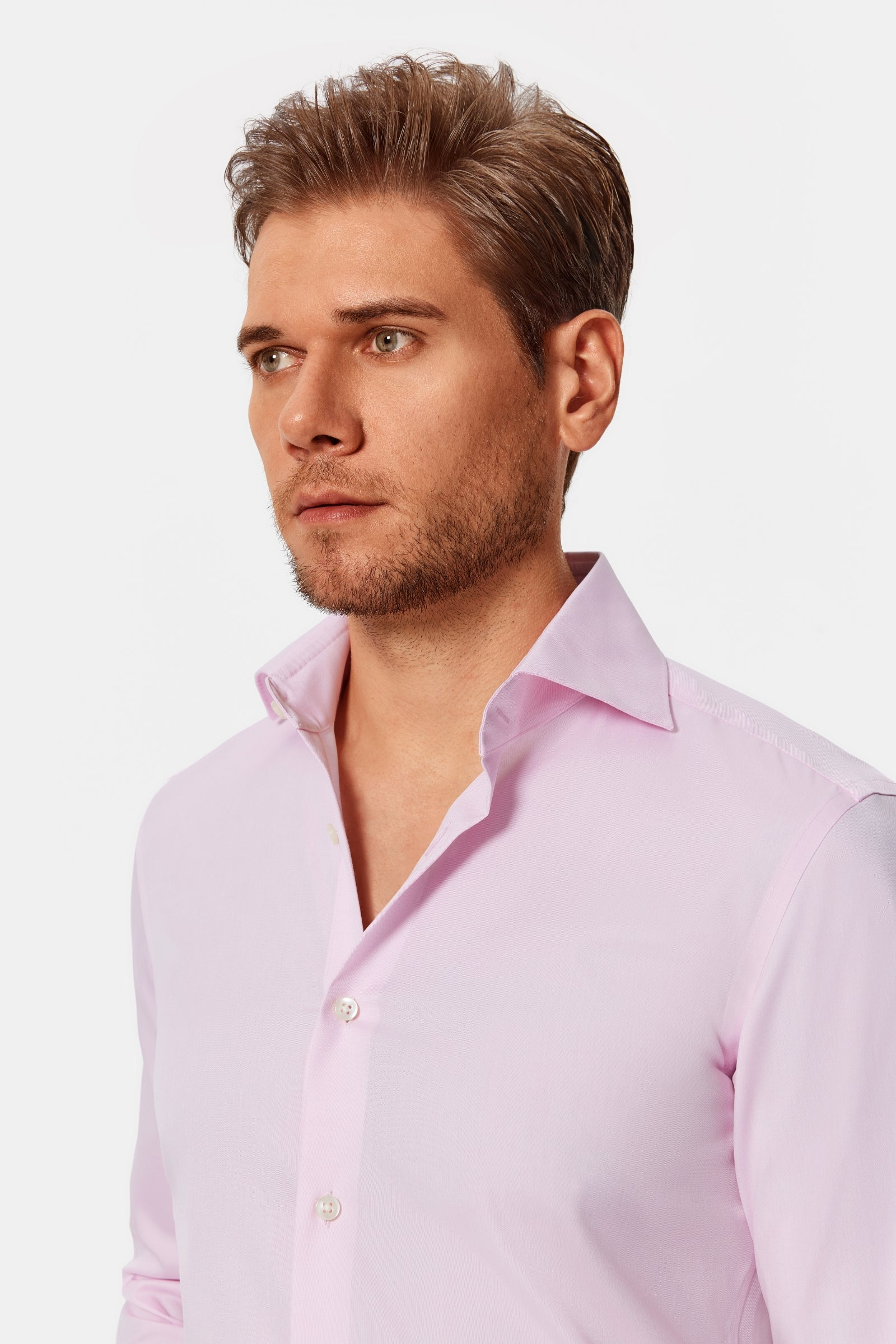 Pacelli Pink Oxford Shirt