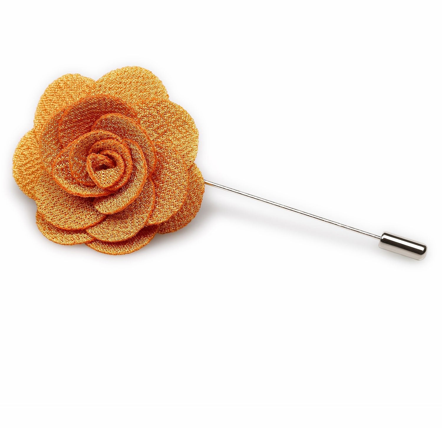 Butterscotch Lapel Flower