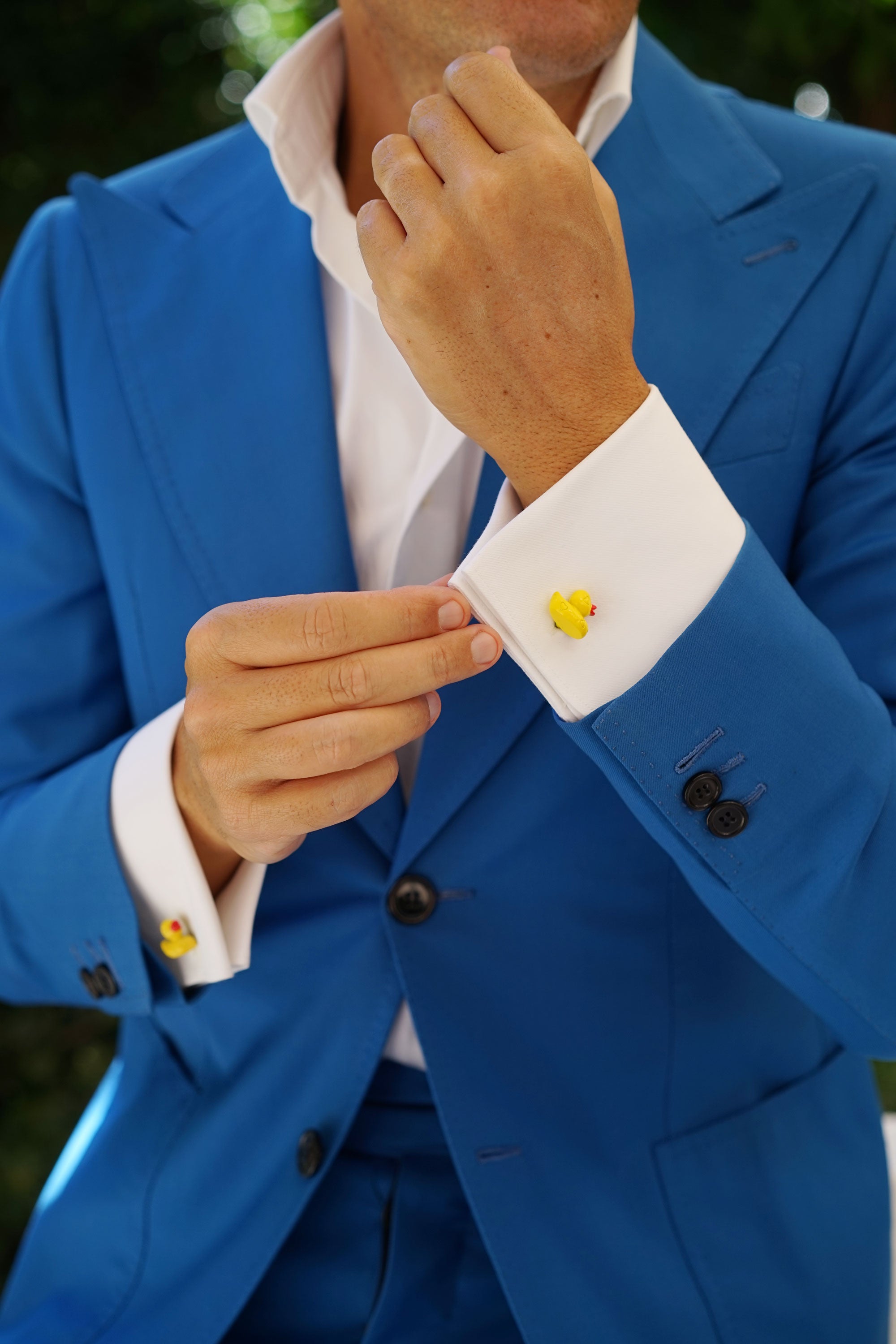 Yellow Duck Cufflinks