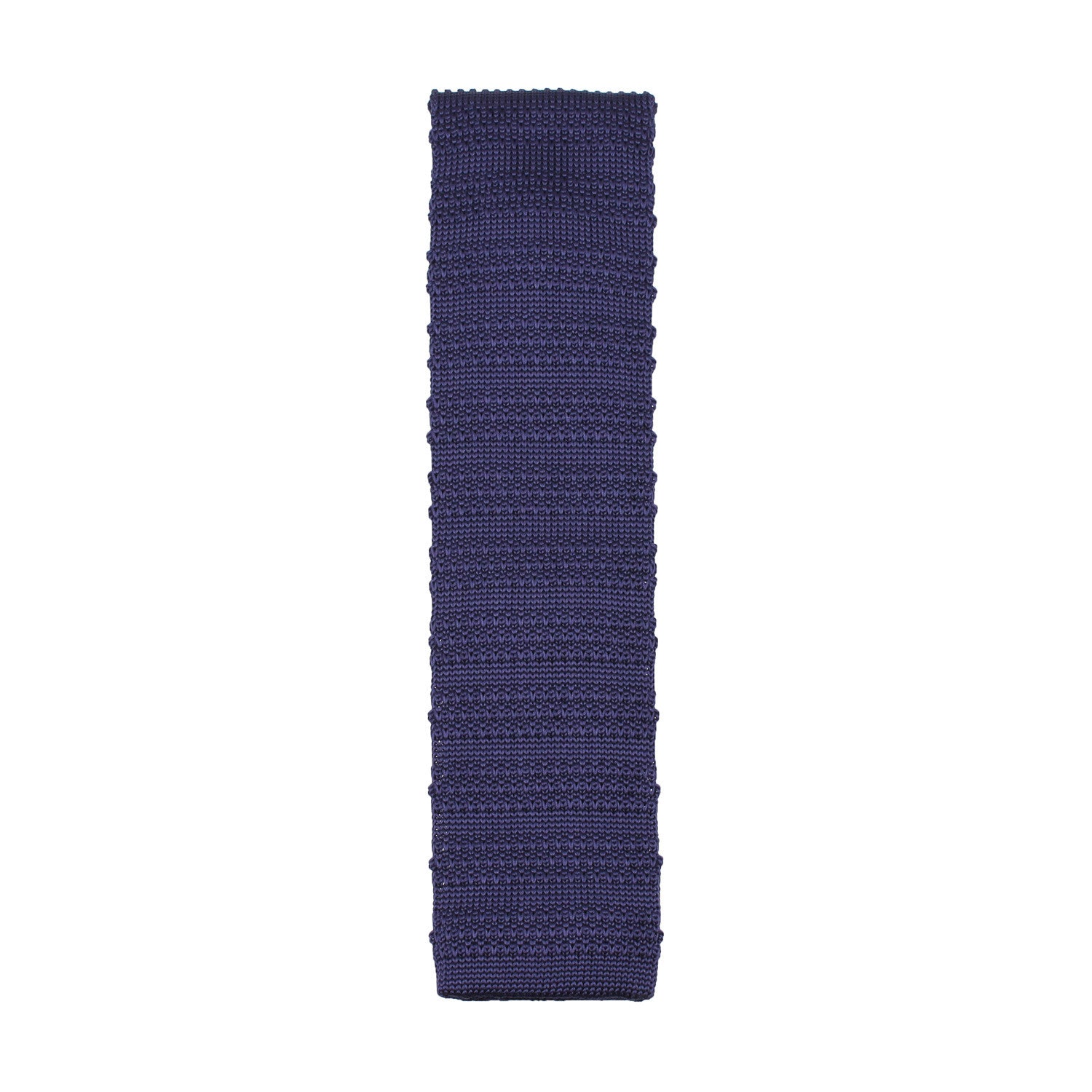 Dark Purple Knitted Tie