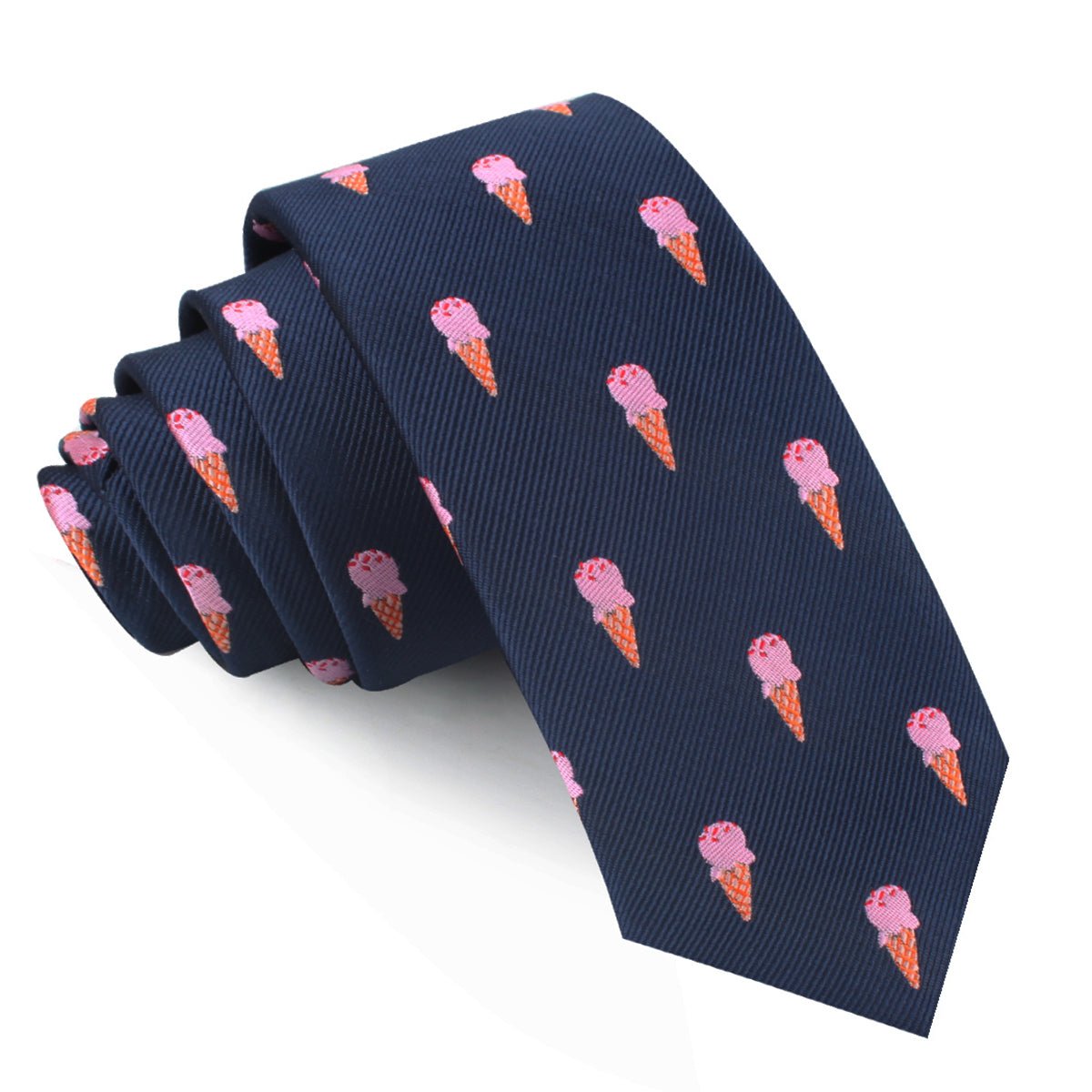 Strawberry Ice Cream Skinny Tie