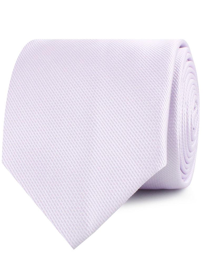 Iris Lilac Purple Weave Necktie