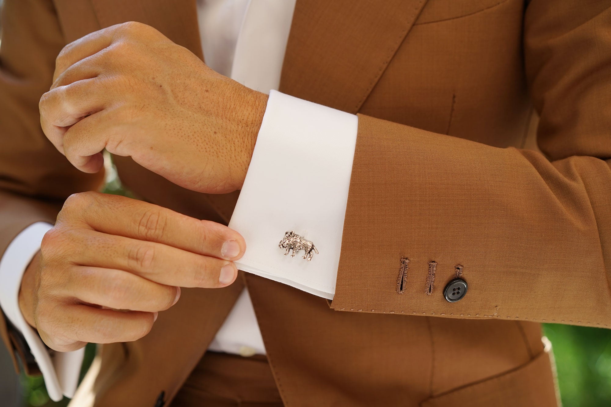 Sahara Warthog Cufflinks