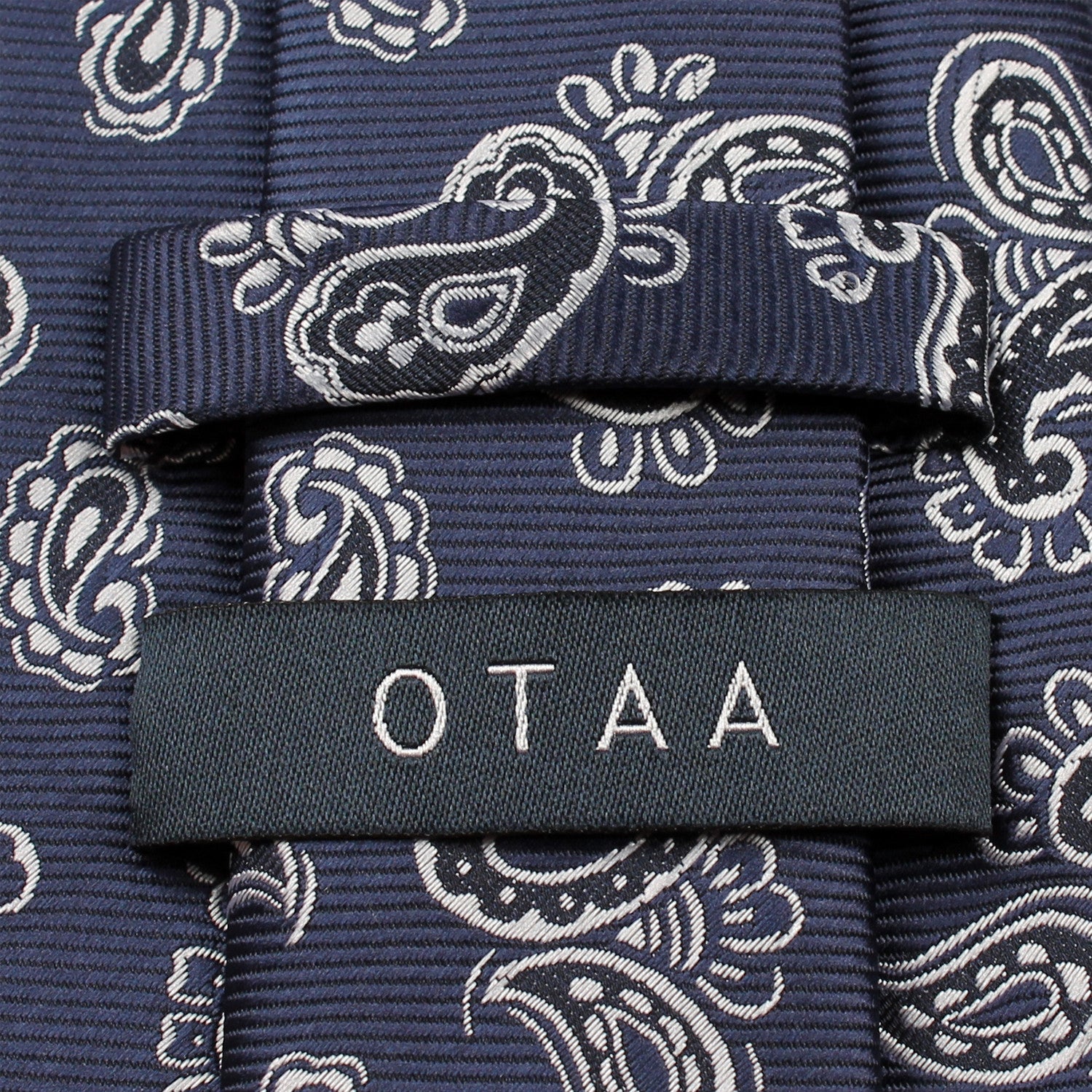 Paisley Navy Blue Tie