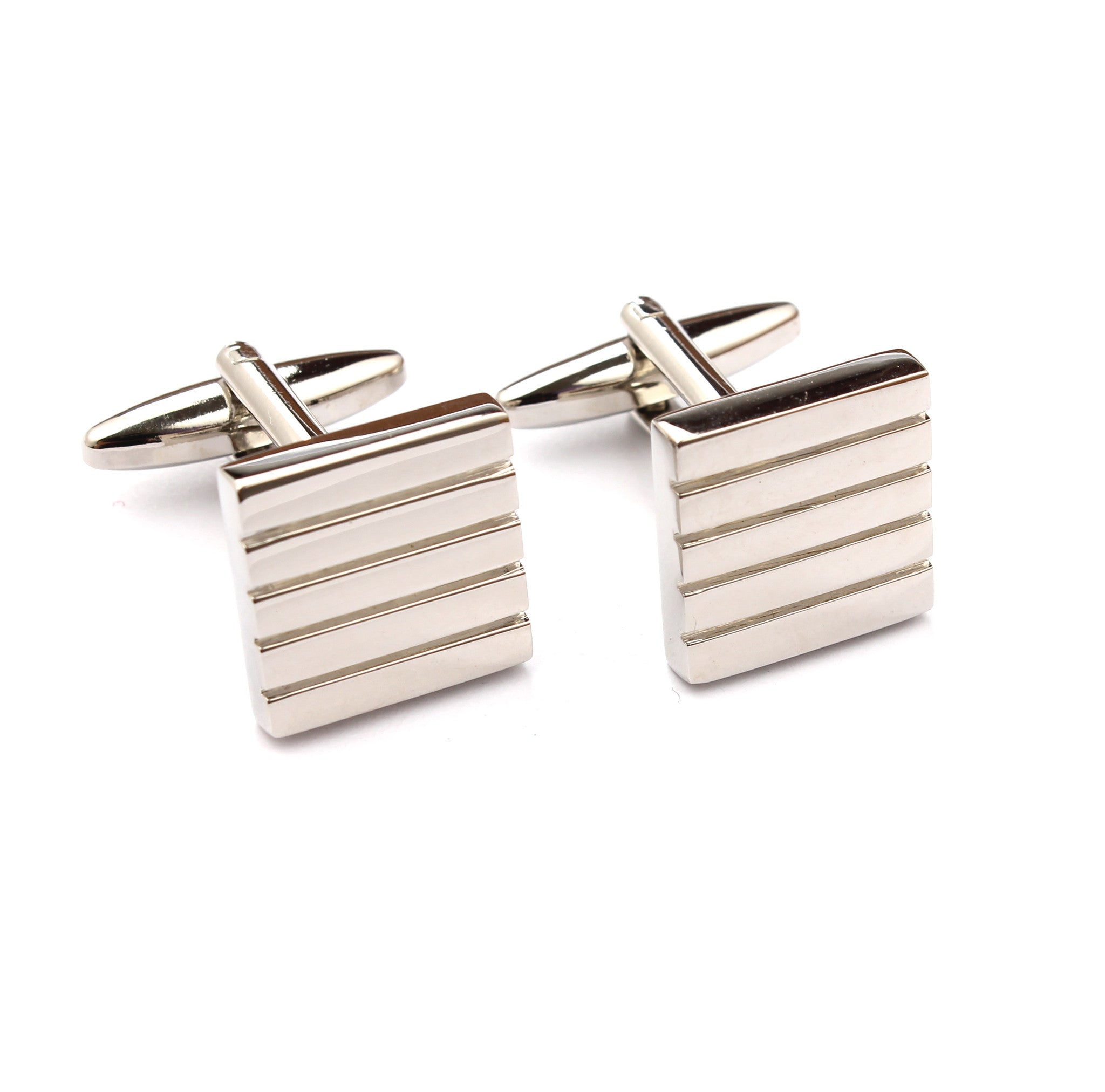 Silver Square Cufflinks