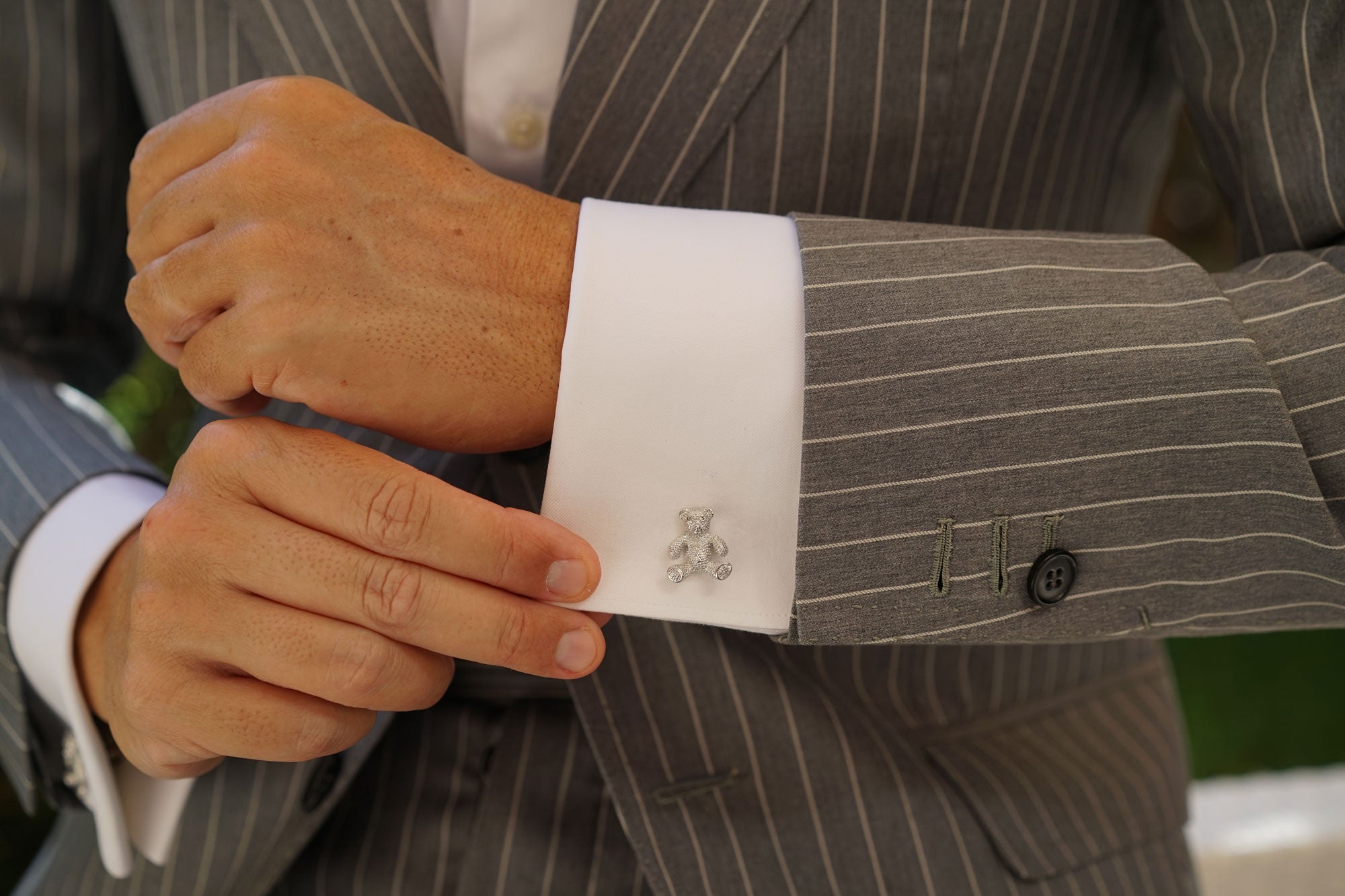 Teddy Bear Cufflinks