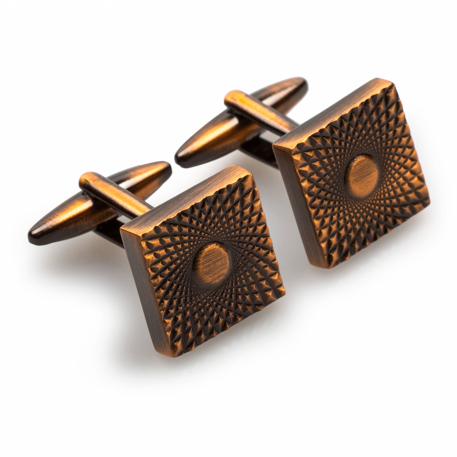 Bond Antique Copper Cufflinks