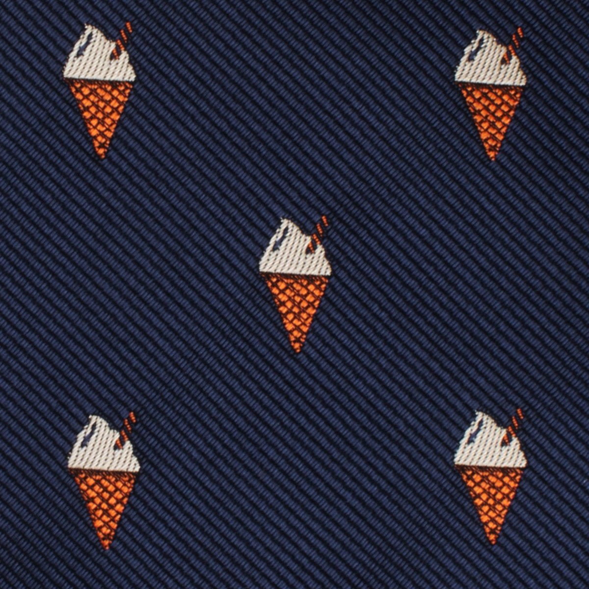 Cappuccino Ice Cream Cone Necktie