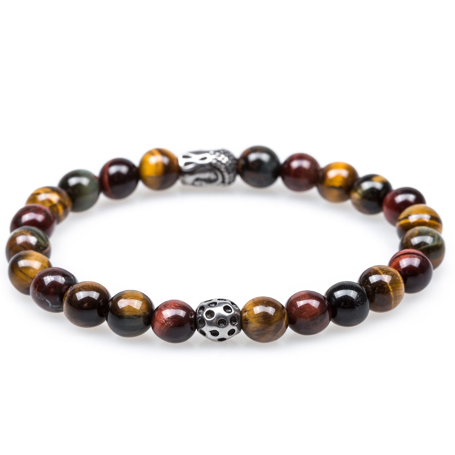 Brahma Tiger's Eye Buddha Bracelet