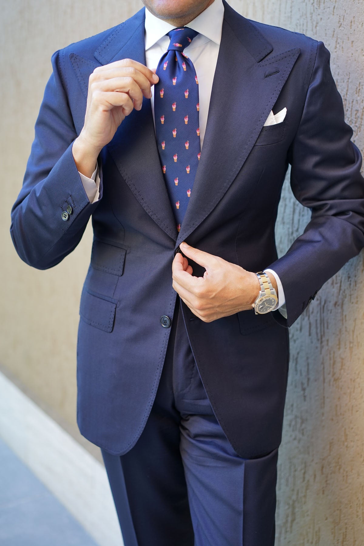 Sunday Ice Cream Necktie