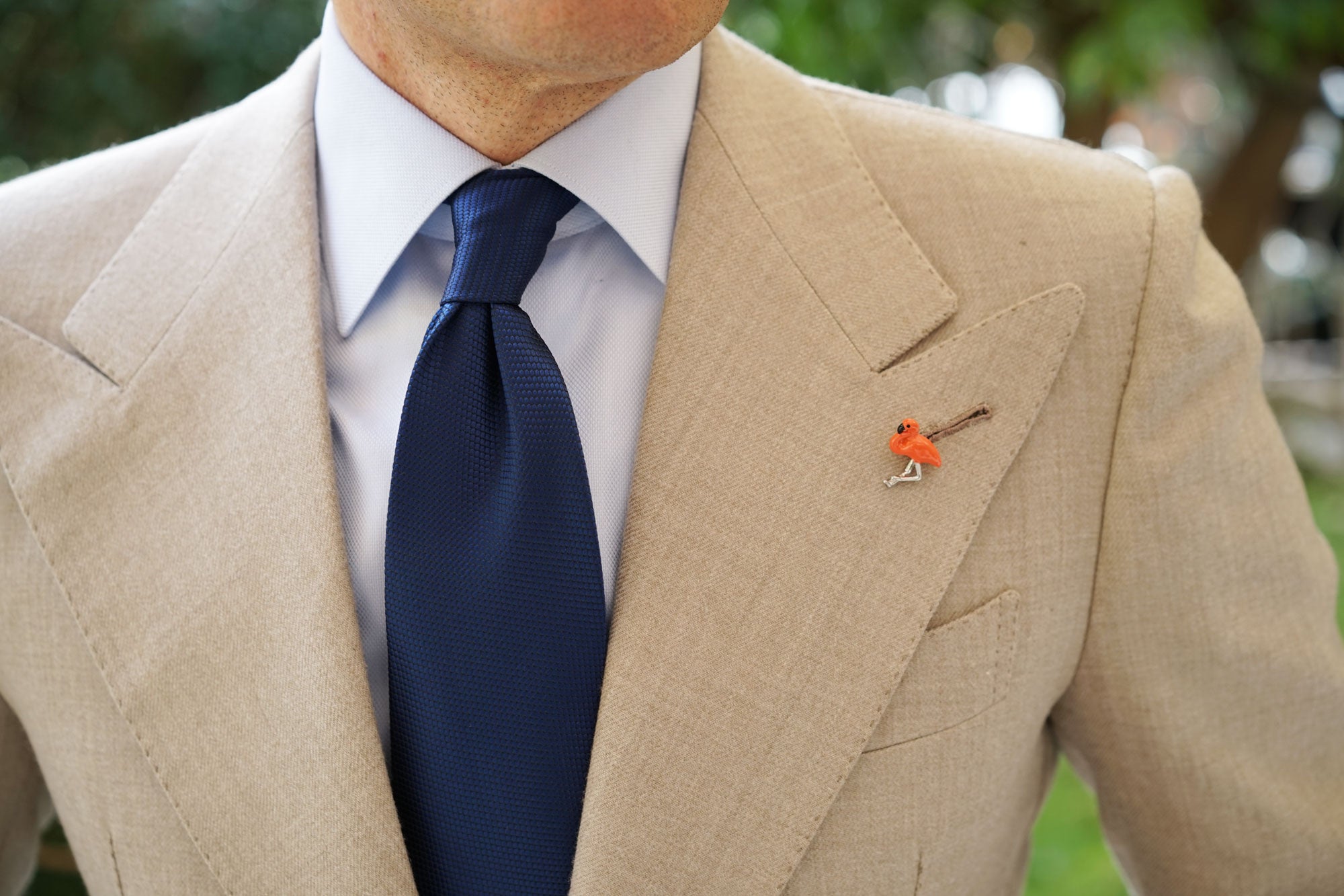 Cuban Flamingo Lapel Pin