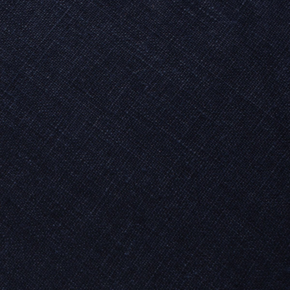 Dark Midnight Blue Linen Necktie