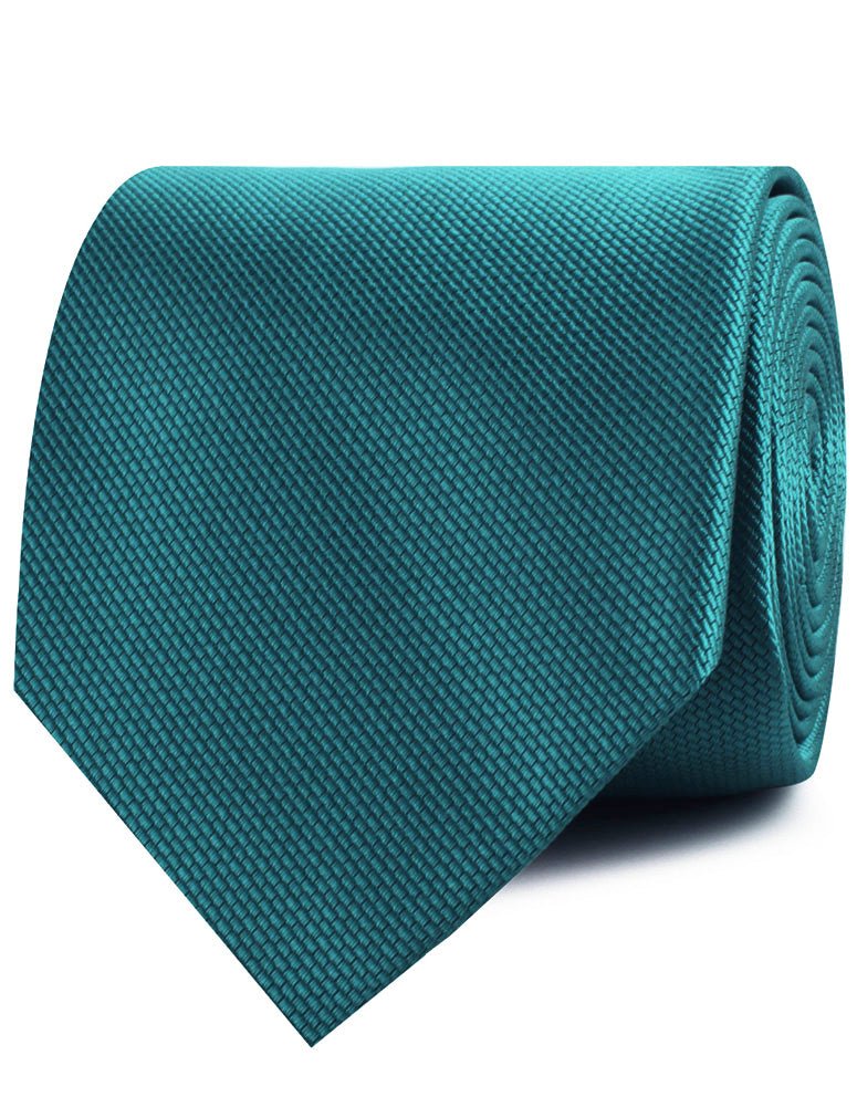 Oasis Blue Weave Necktie