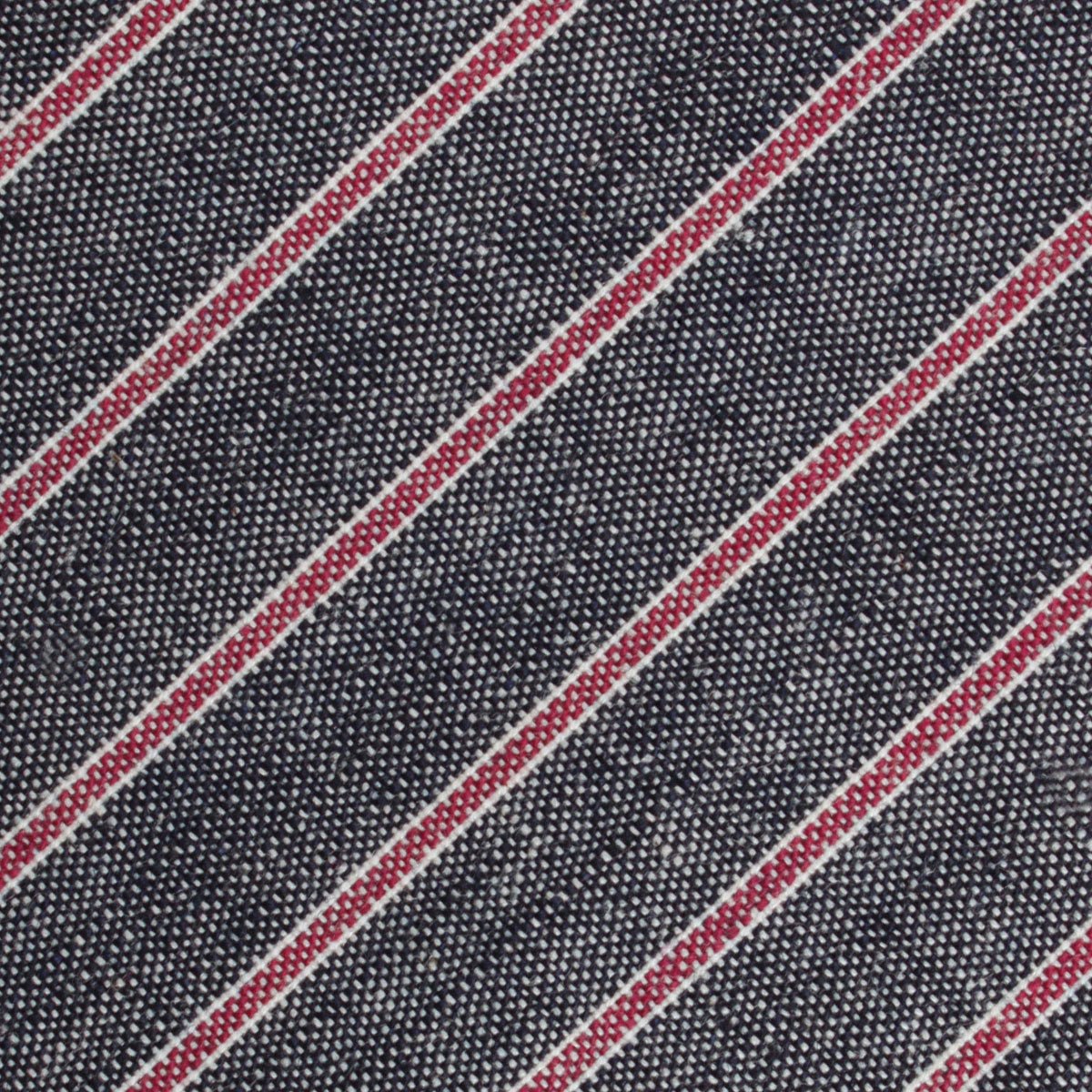 Cherry Red Pinstripe Tie