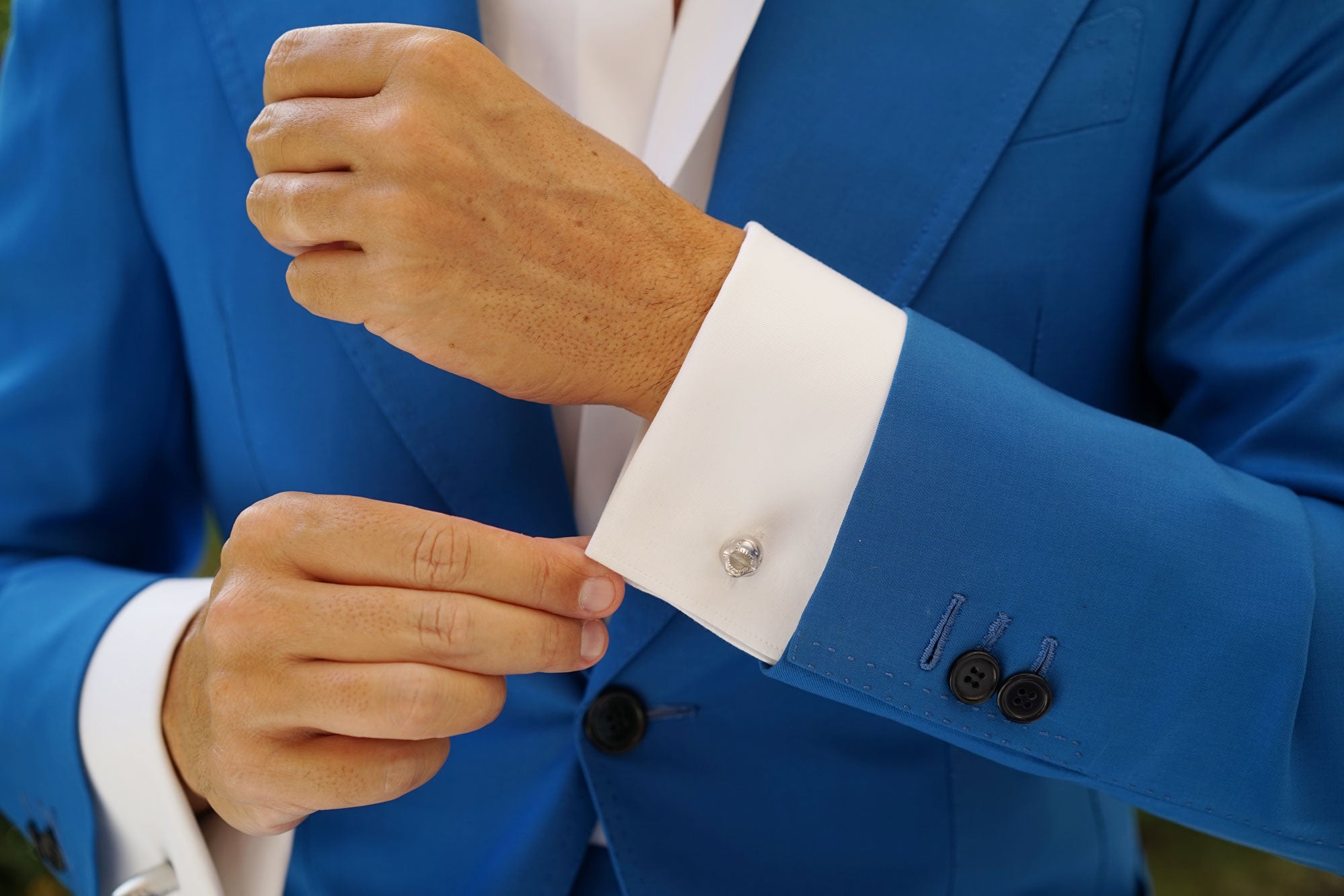 Megalodon Shark Cufflinks