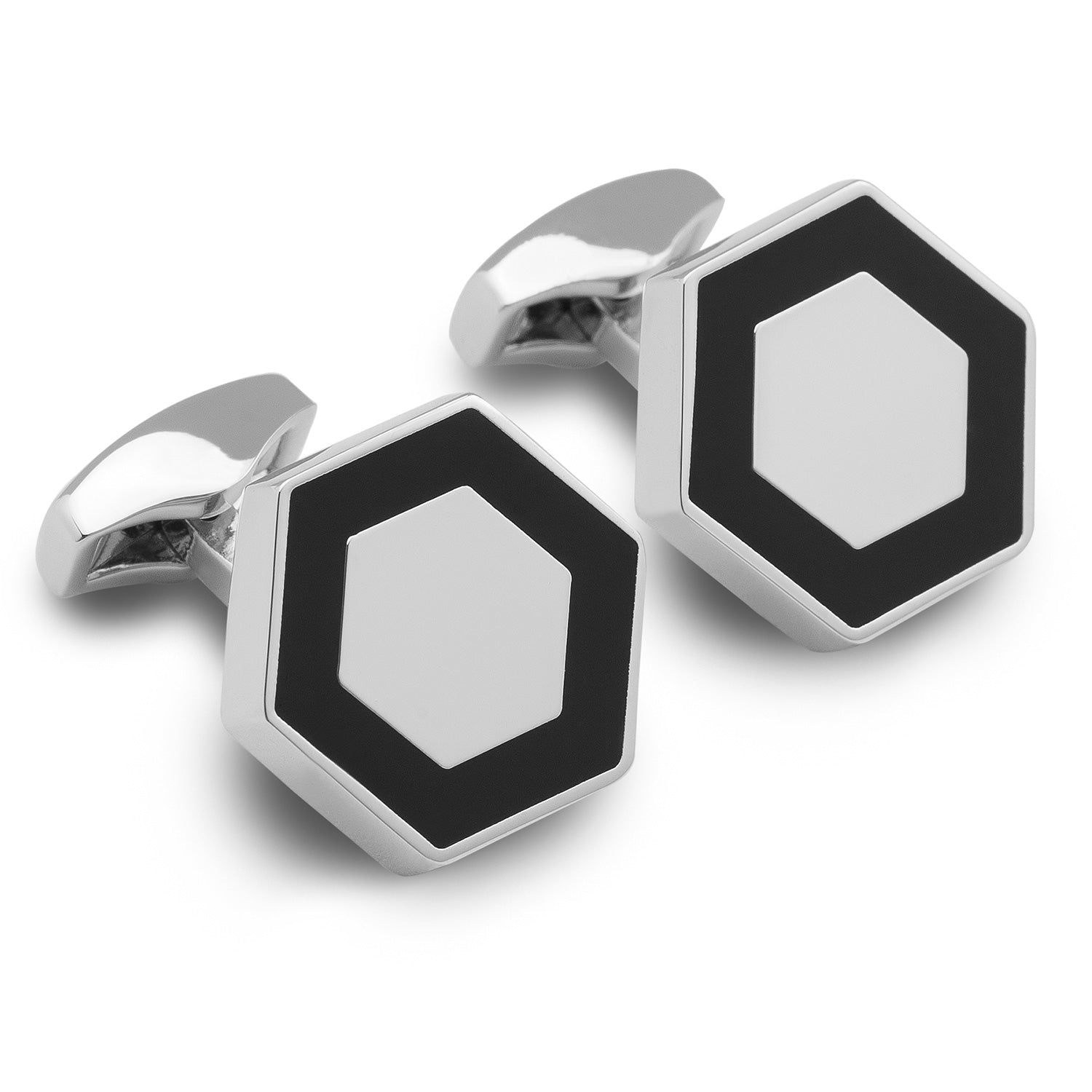 Bermuda Hexagon Cufflinks