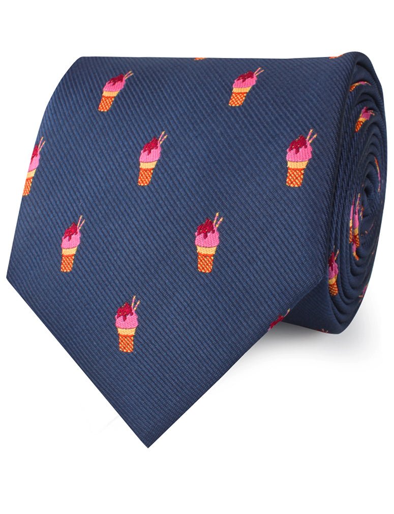 Sunday Ice Cream Necktie