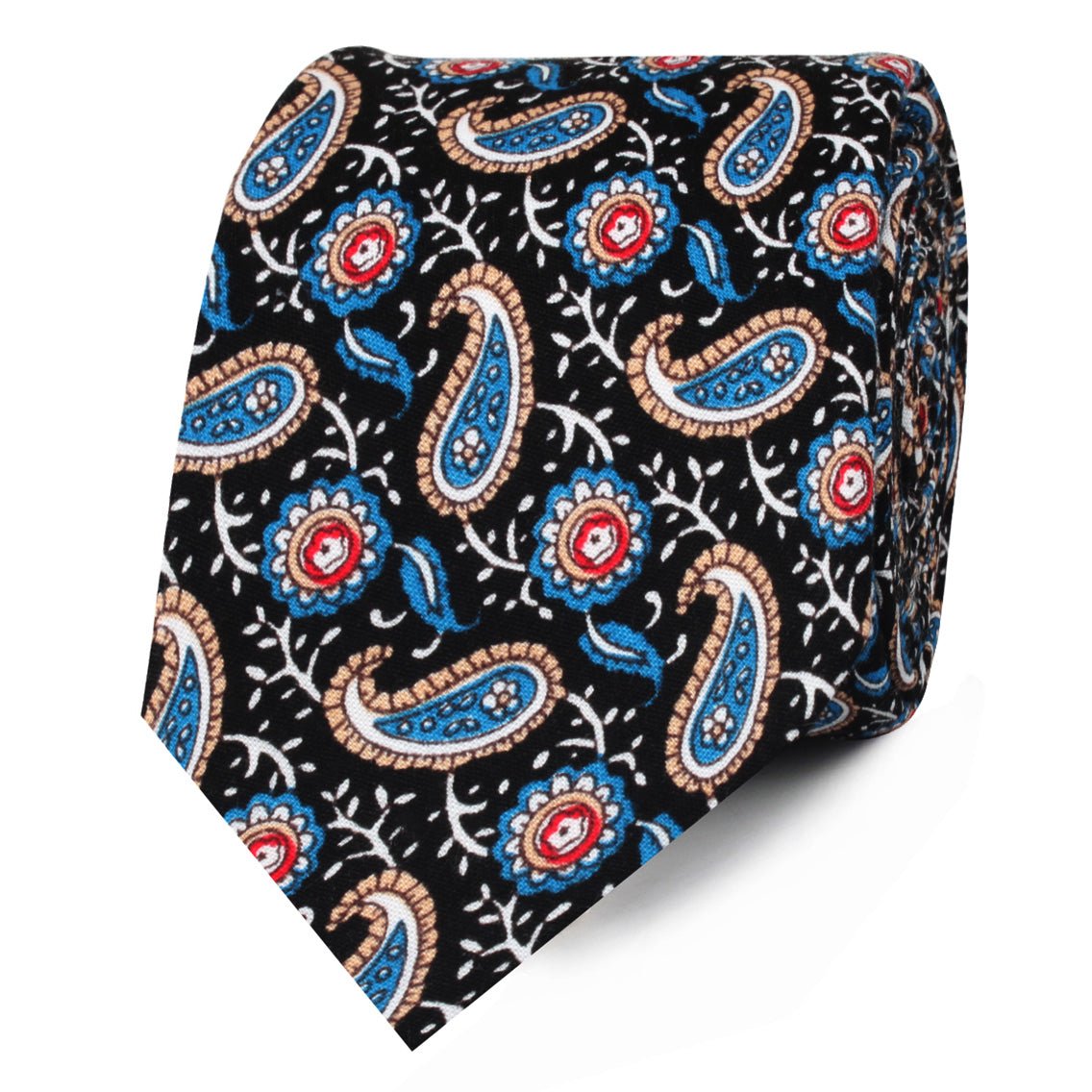 Turkmenistan Paisley Skinny Tie