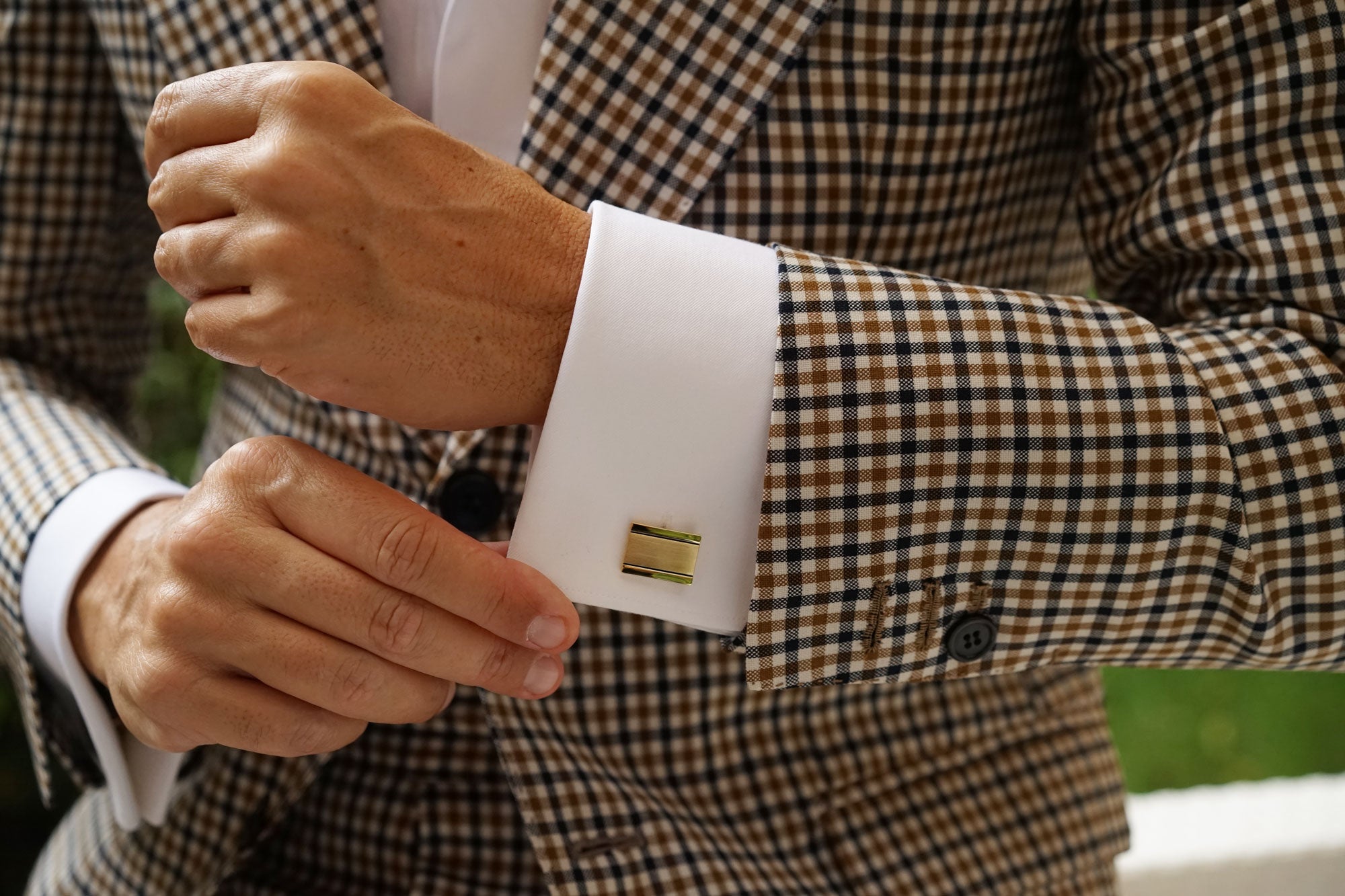 Bateman Gold Cufflinks