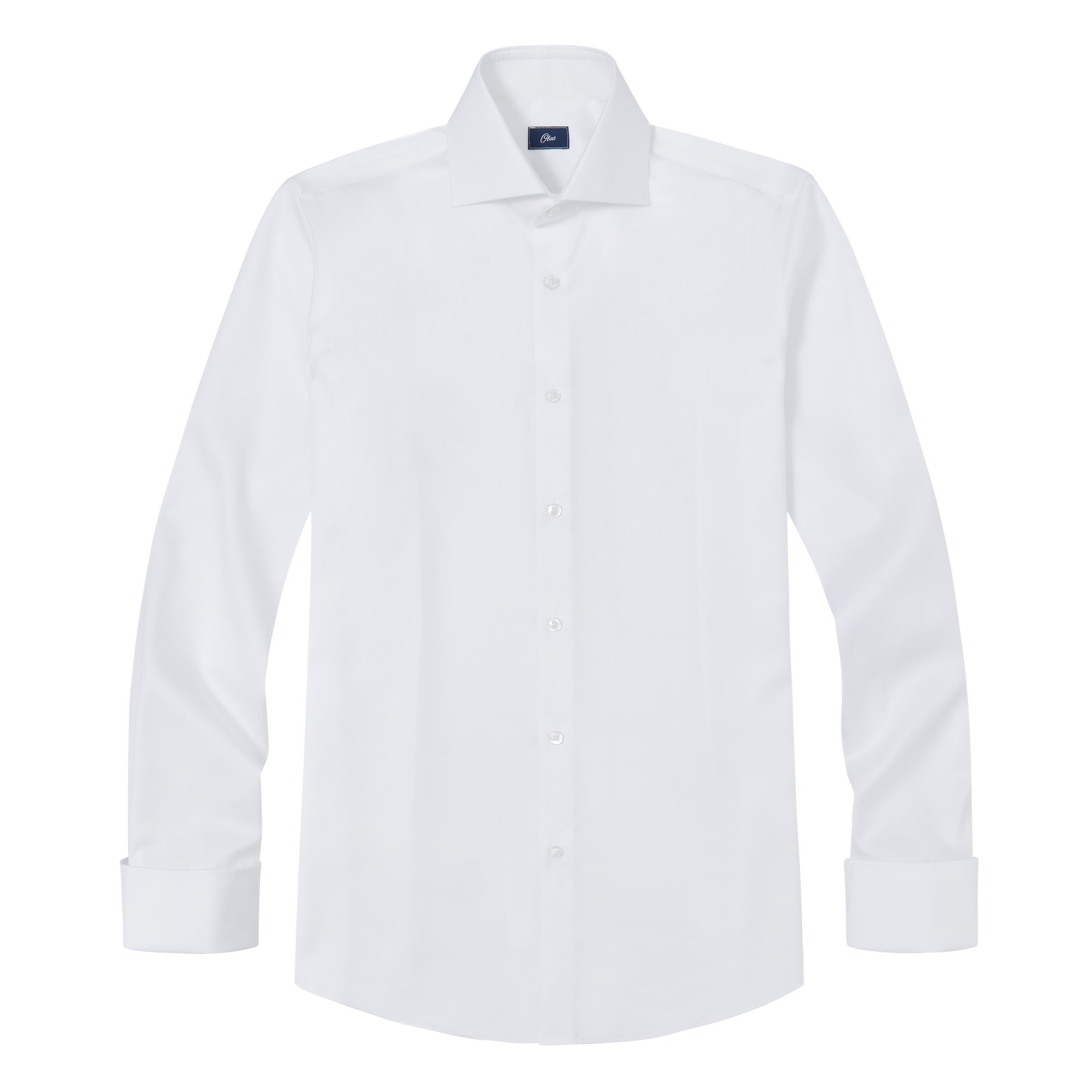 Walters White Twill French Cuff Shirt