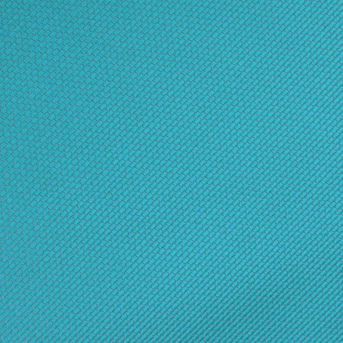 Aqua Blue Malibu Weave Pocket Square