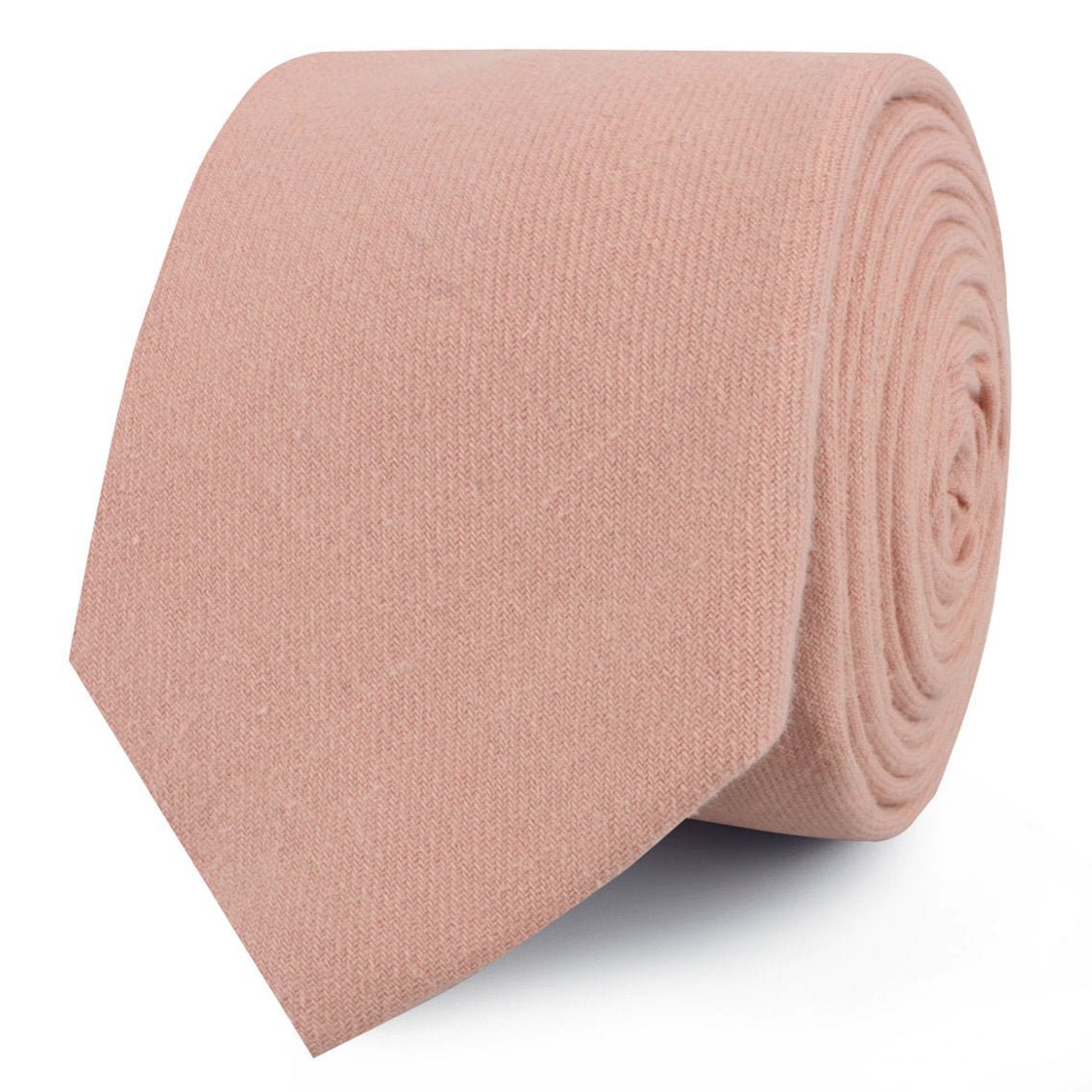 Dusty Rose Pink Skinny Tie