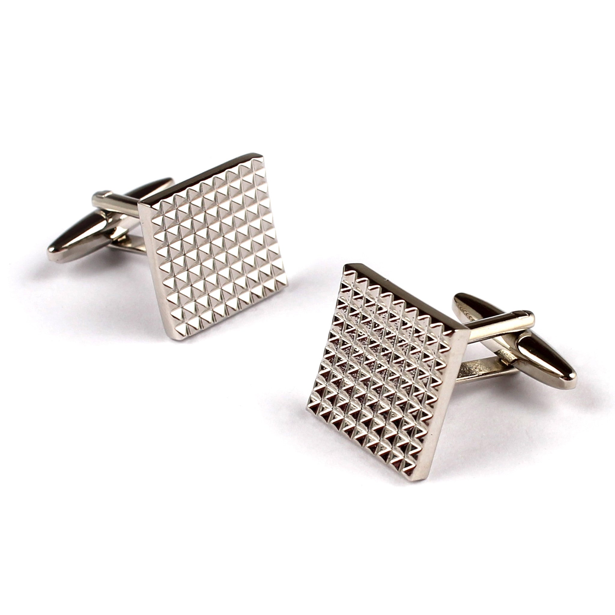 Square Large Studded Cufflinks