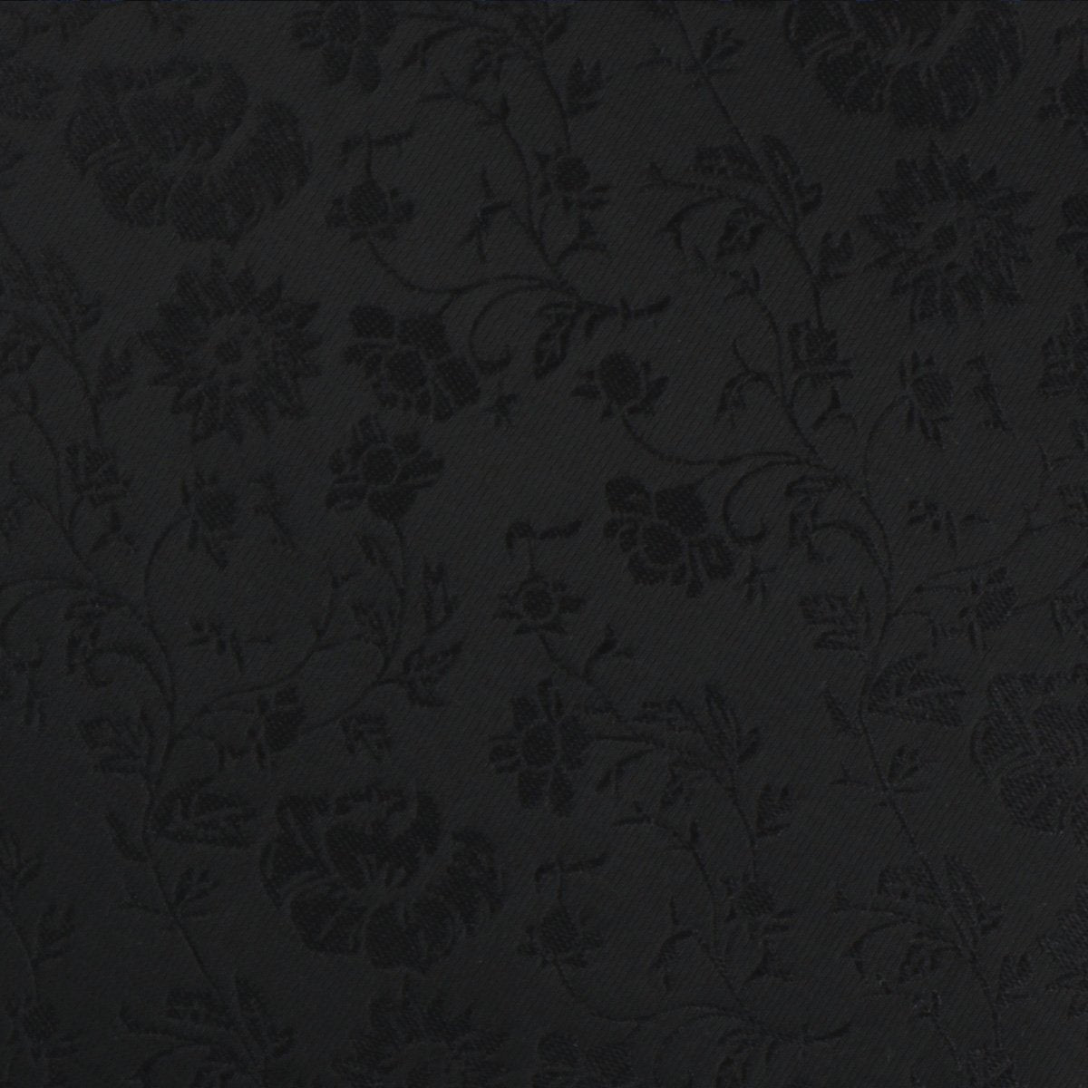 Fabric Swatch (Y004) - Midnight Black Floral