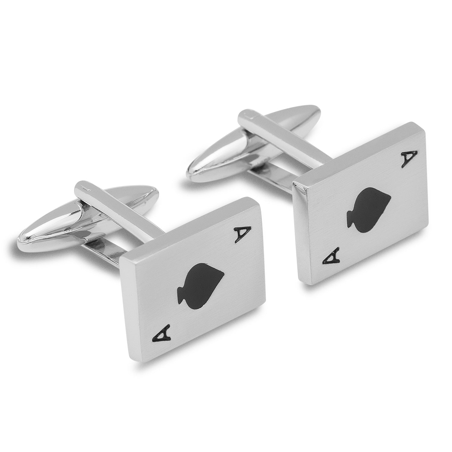 Ace of Spades Card Cufflinks