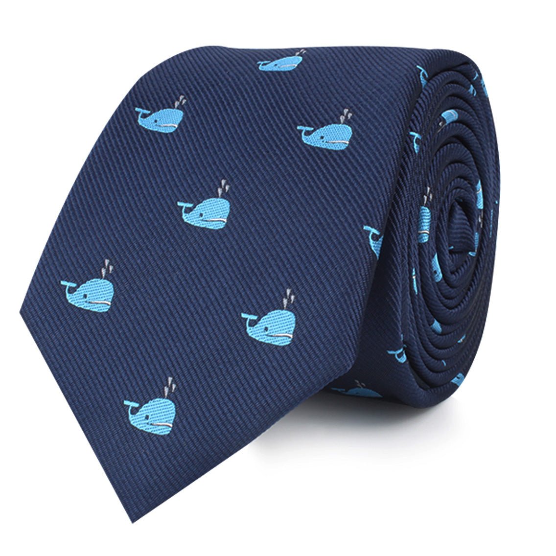 Laboon Blue Whale Skinny Tie