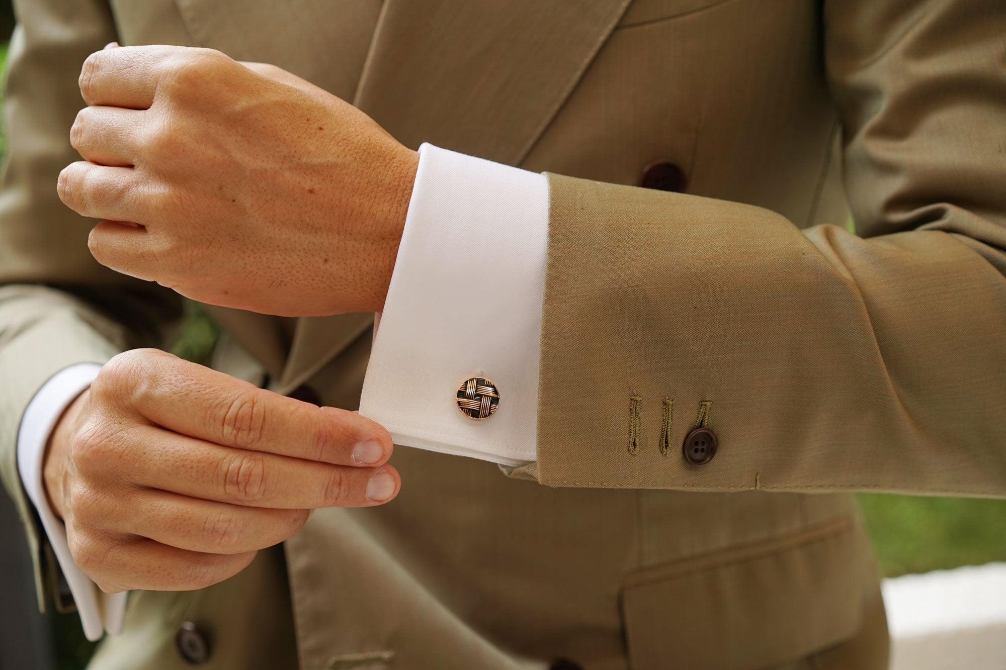 Henri Matisse Rose Gold Cufflinks