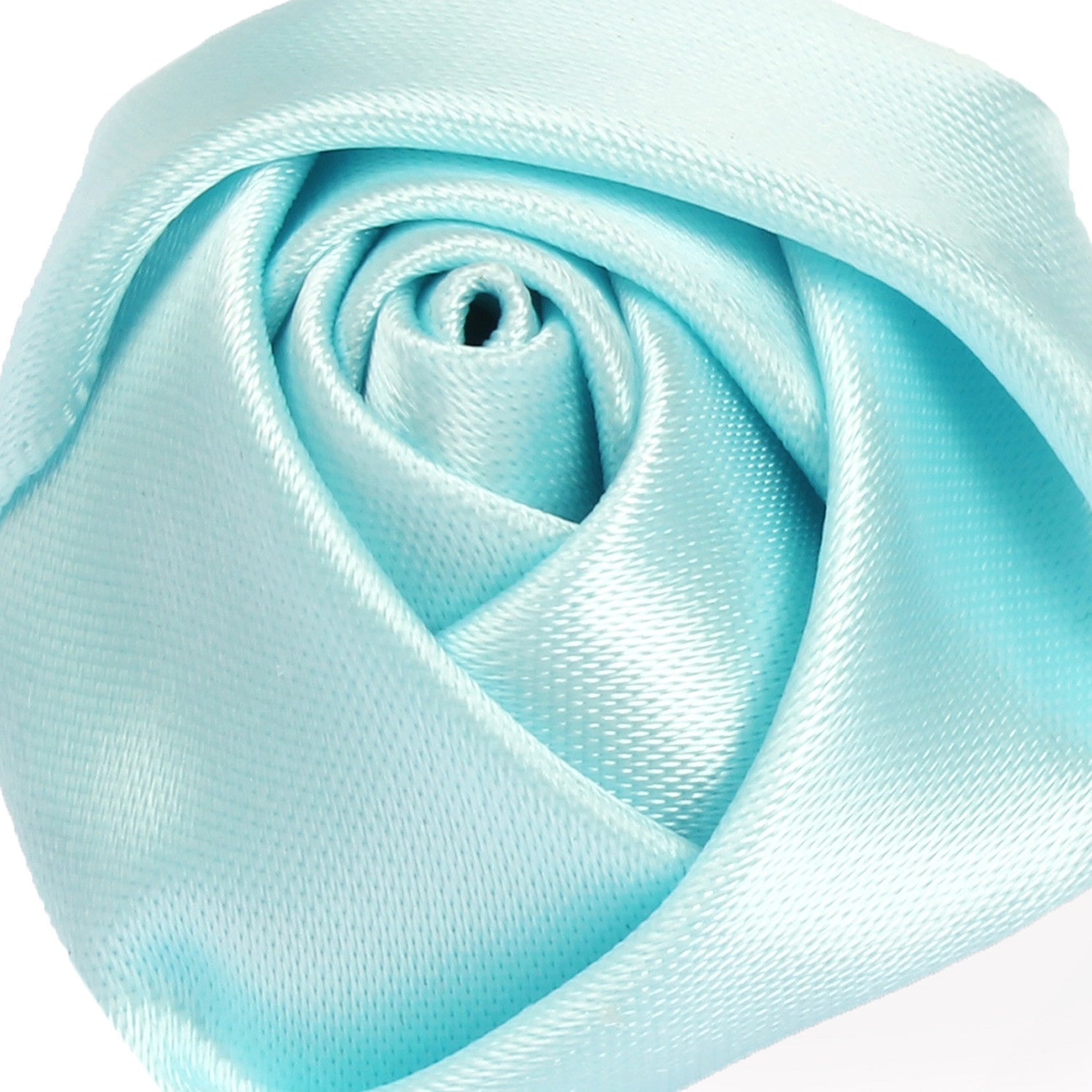 Sea Foam Blue Lapel Flower