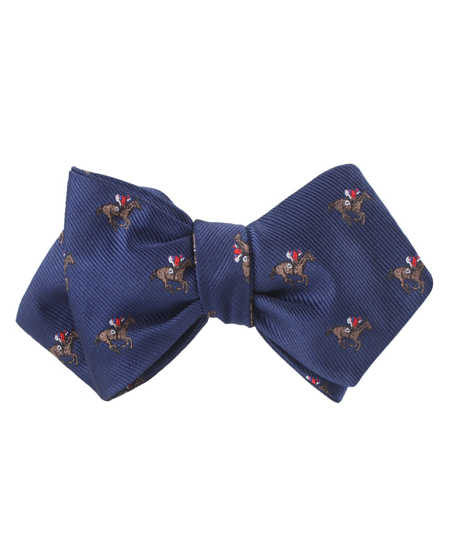 Melbourne Race Horse Diamond Self Bow Tie