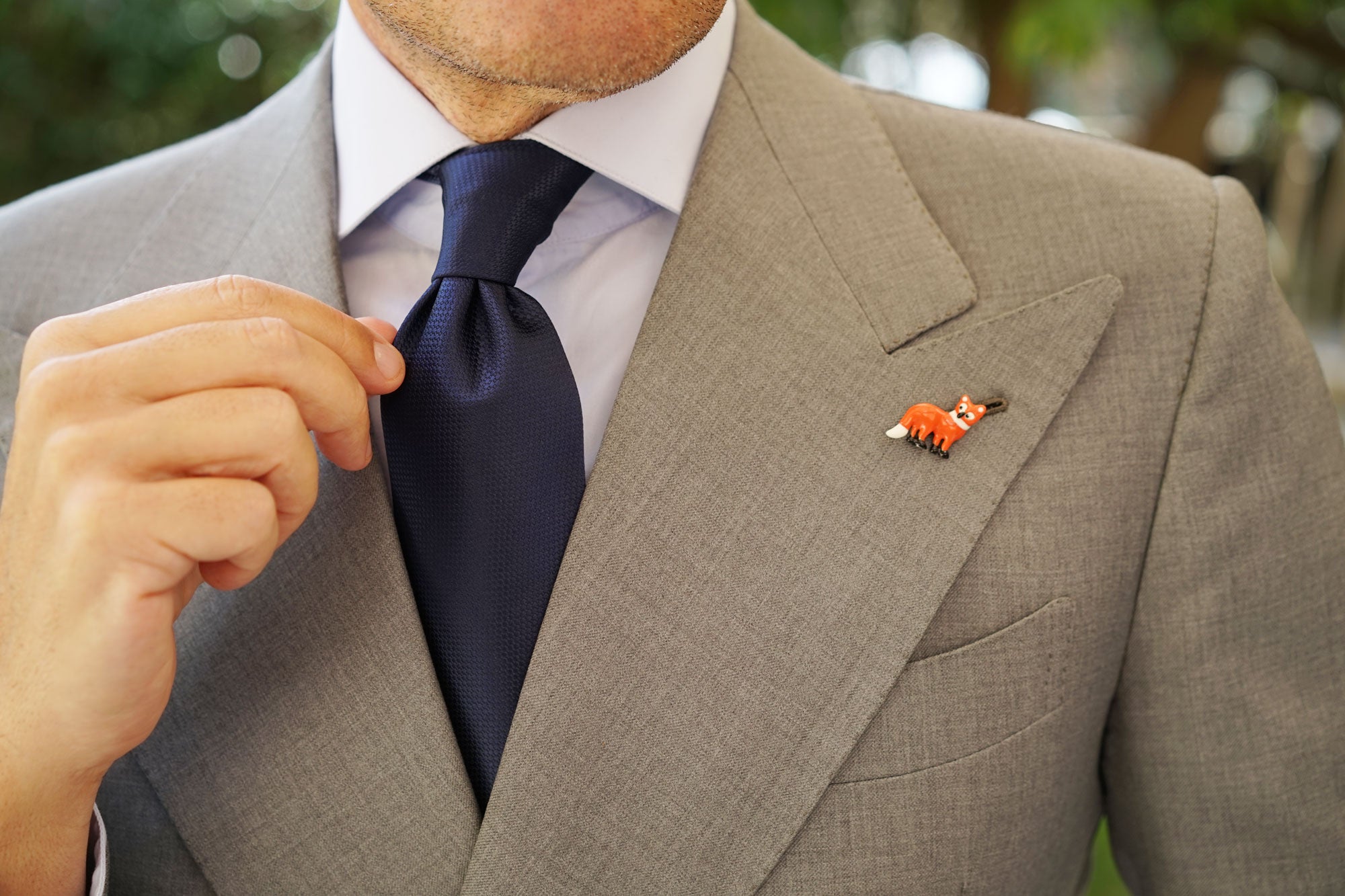 Red Fox Lapel Pin