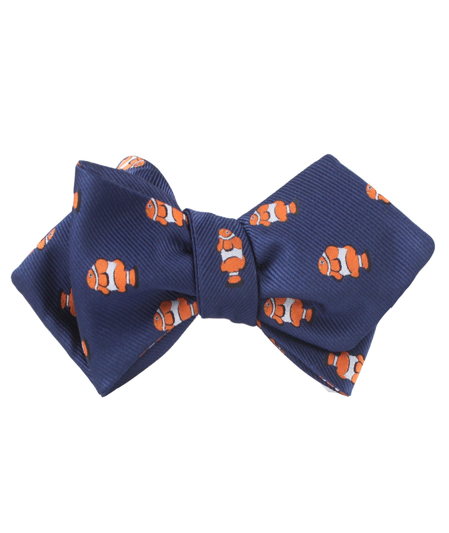 Clown Fish Diamond Self Bow Tie