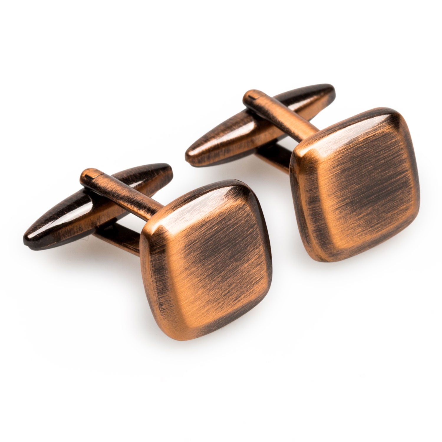 Simmons Antique Copper Cufflinks