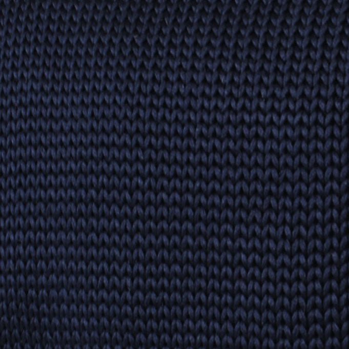 Liszt Navy Knitted Tie