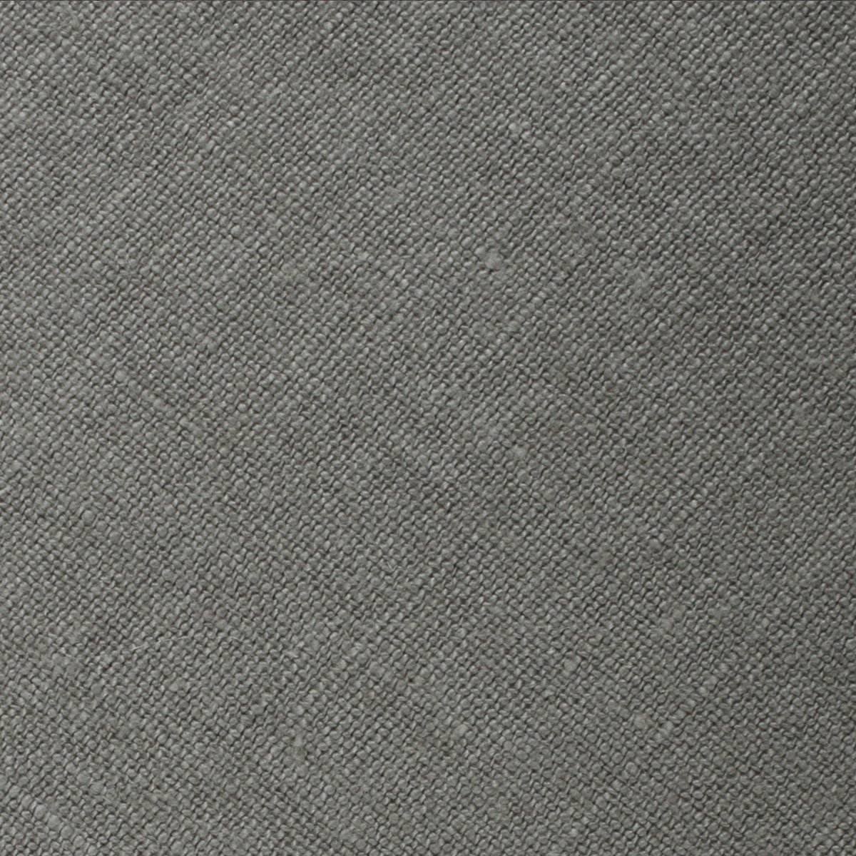 Mercury Charcoal Linen Necktie