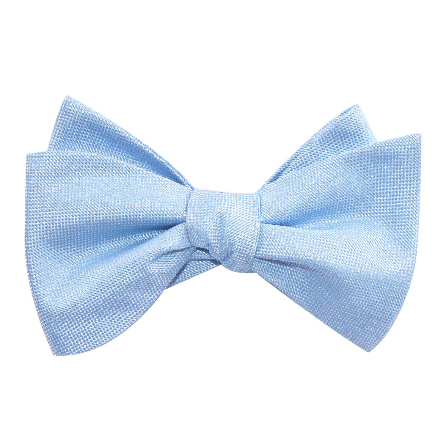 Mint Blue Self Tie Bow Tie