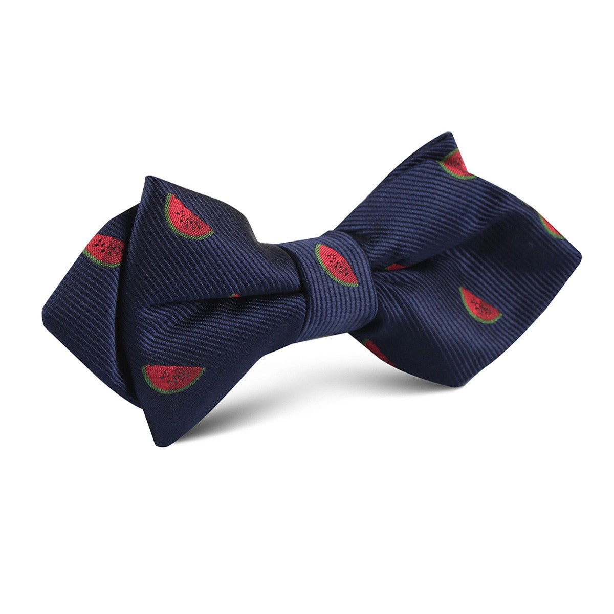 Watermelon Diamond Bow Tie