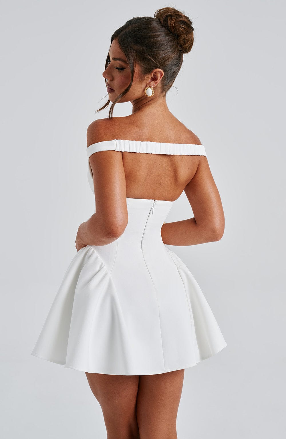 Marla Mini Dress - Ivory