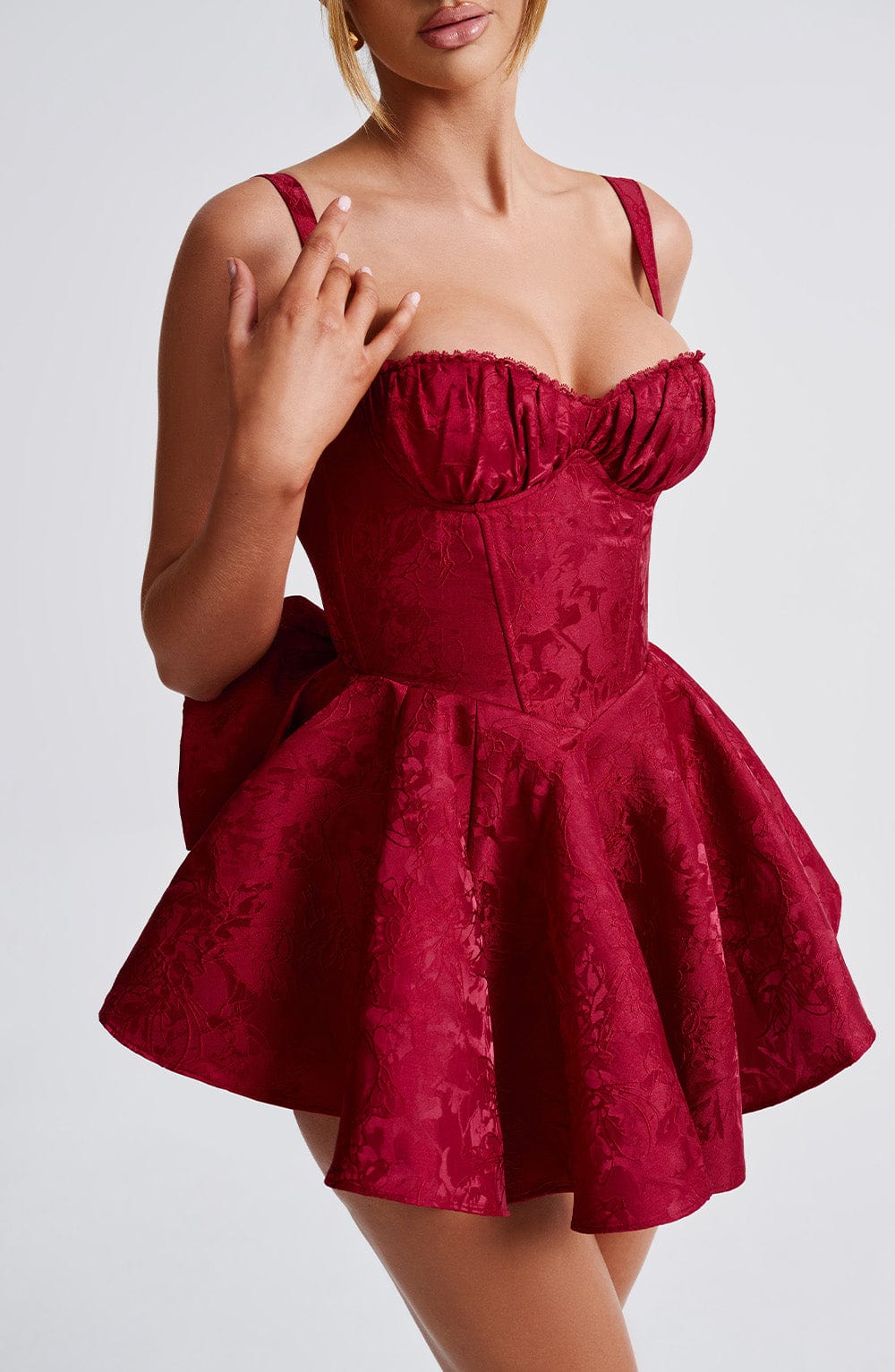 Emelie Playsuit - Red