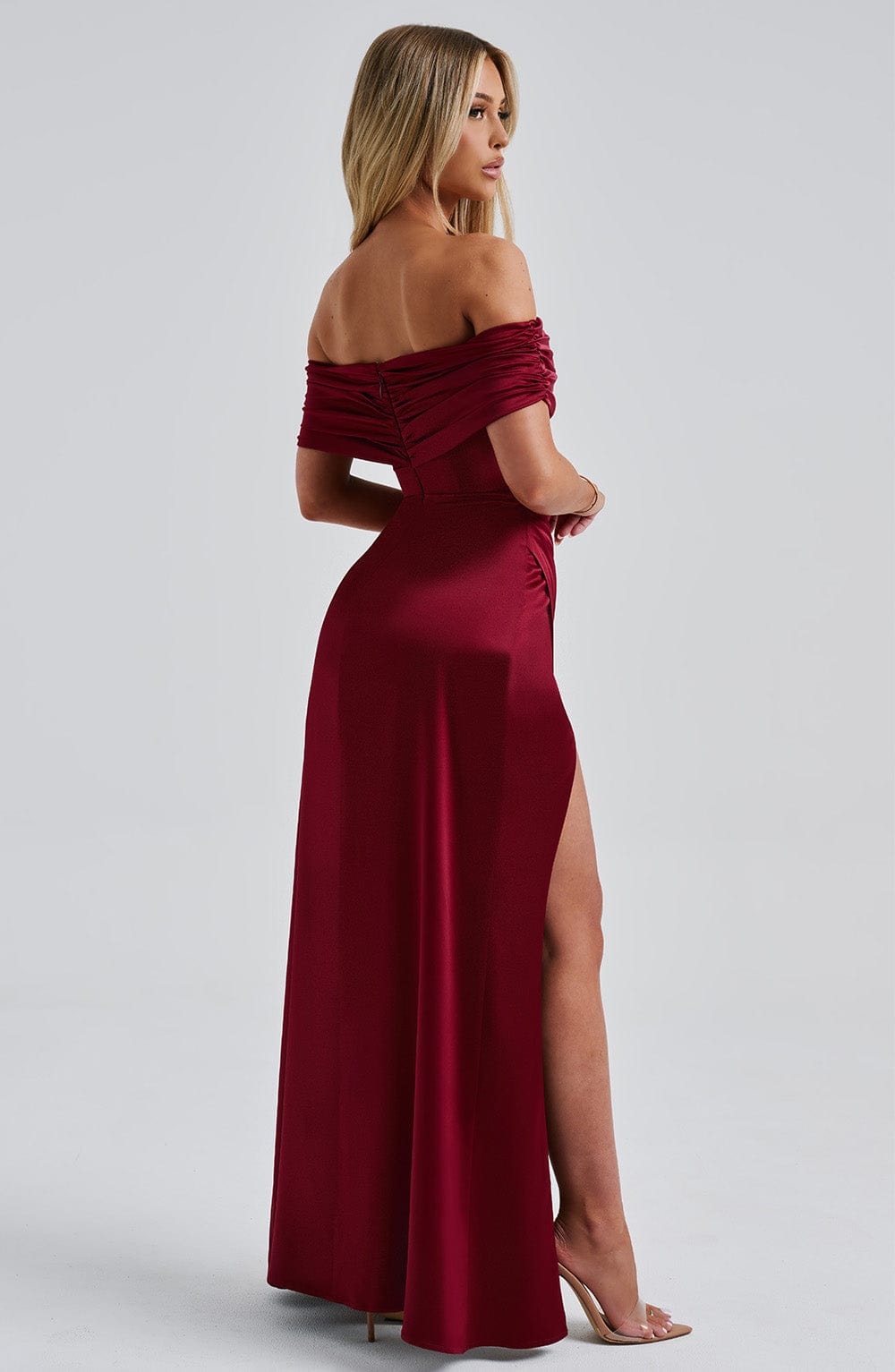 Gwendolyn Maxi Dress - Burgundy