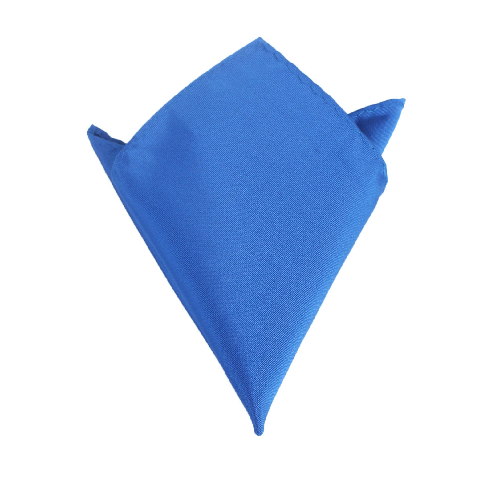 Sapphire Blue Pocket Square