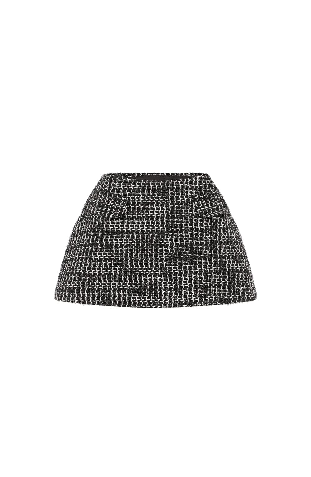 Tabitha Mini Skirt - Black/White