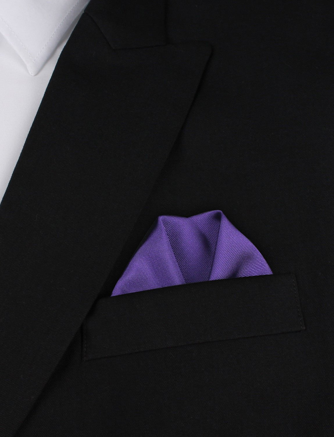 Royal Purple Pocket Square