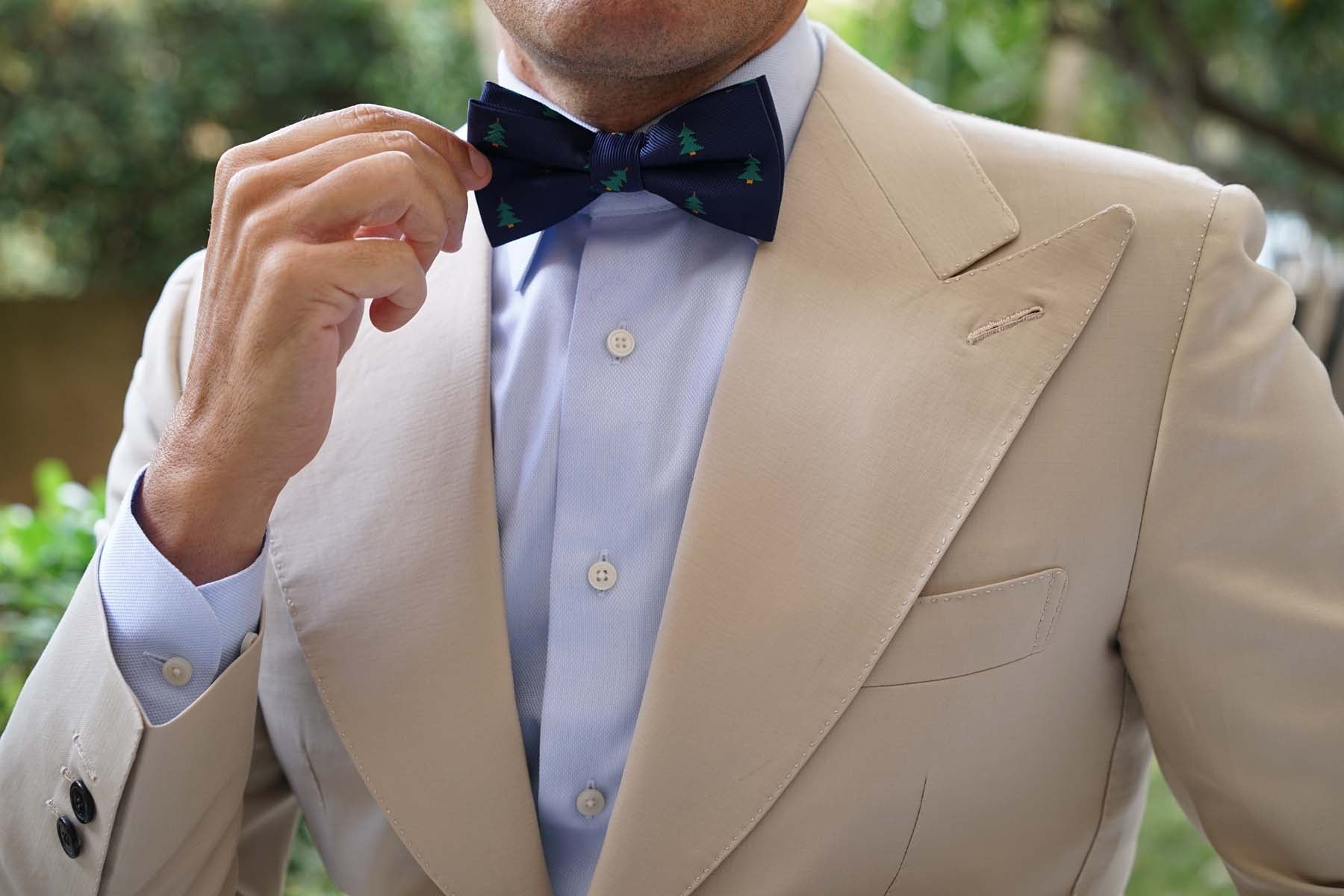 Christmas Tree Bow Tie