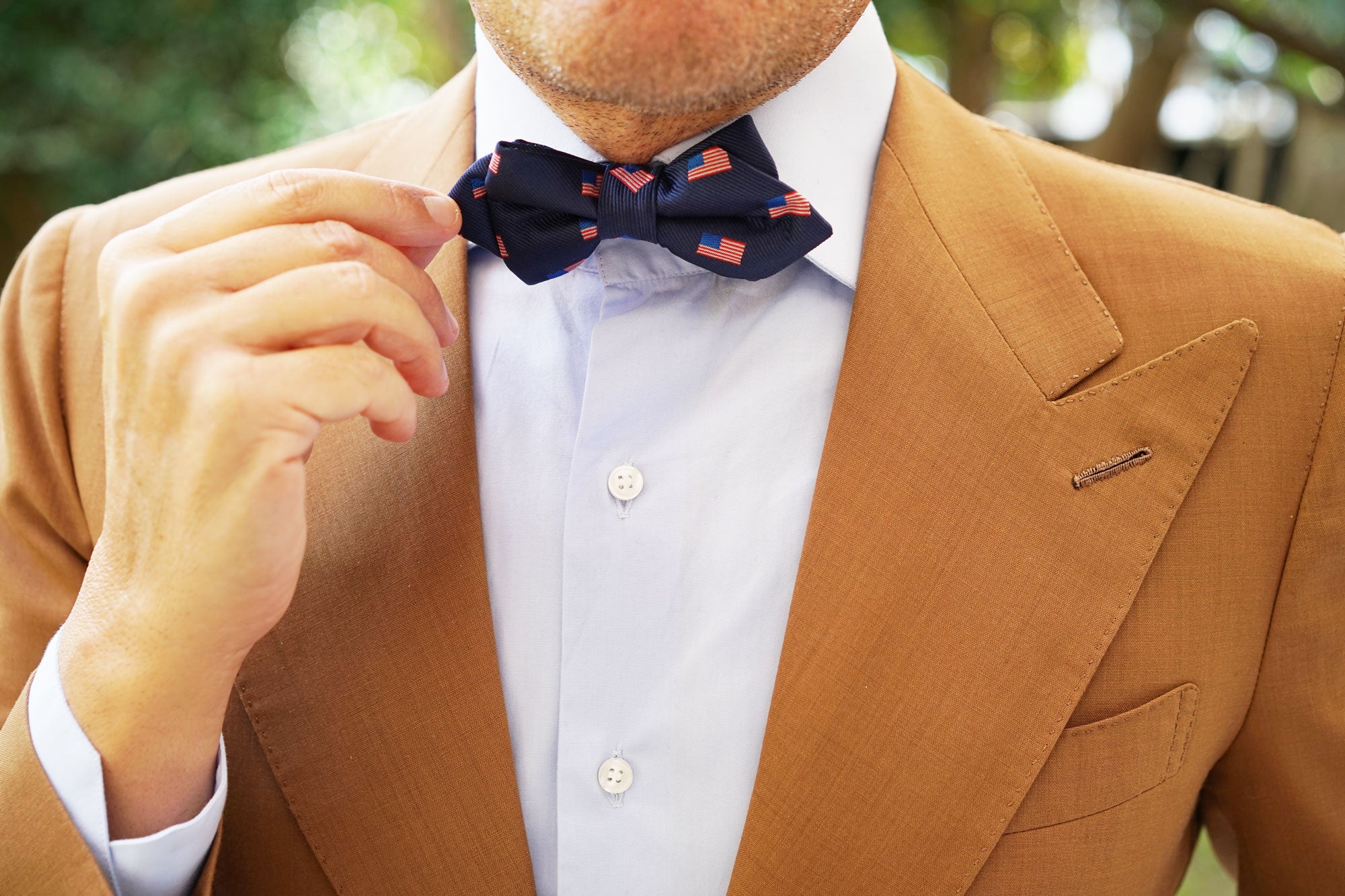 House of Cards Diamond Bow Tie