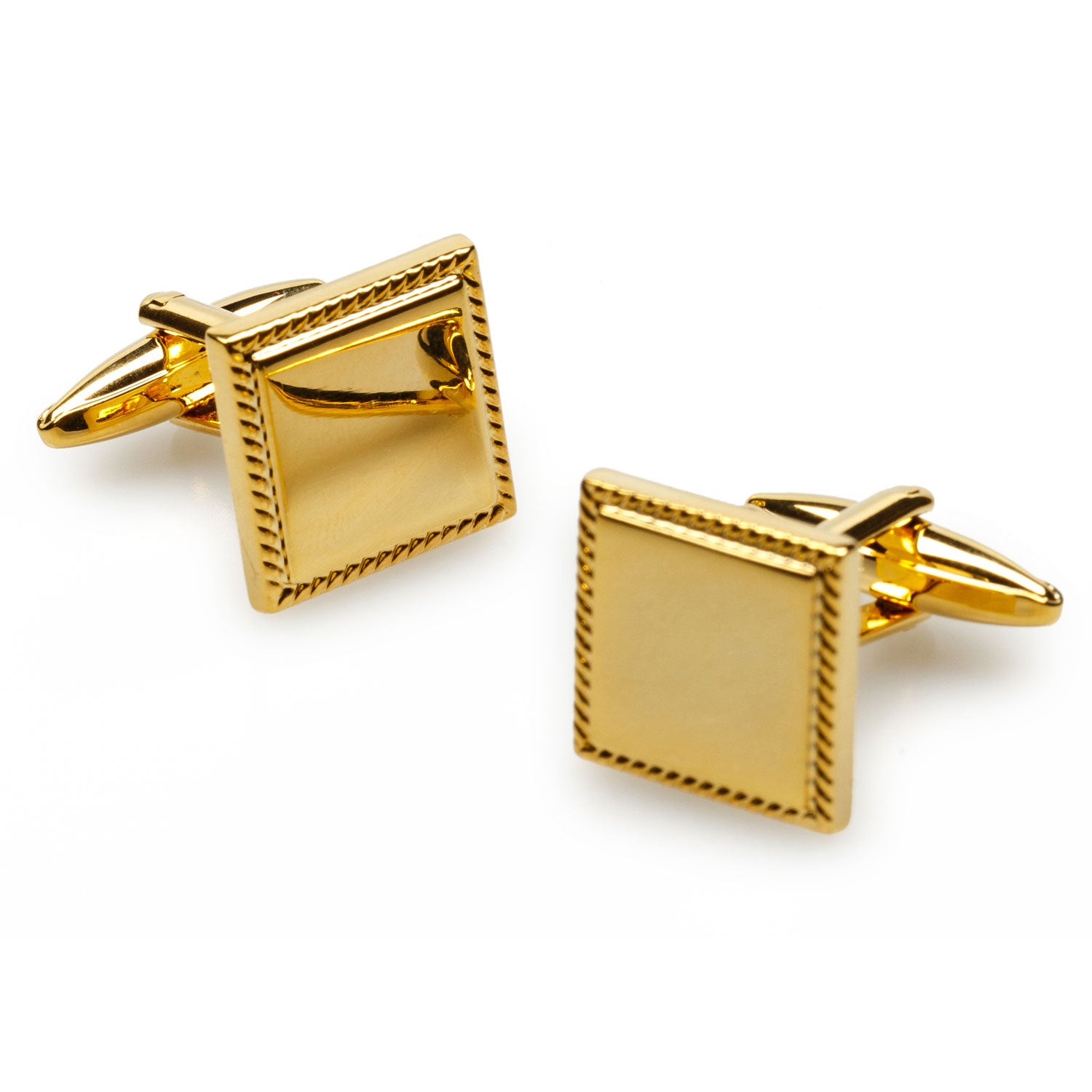 Michelangelo Gold Cufflinks